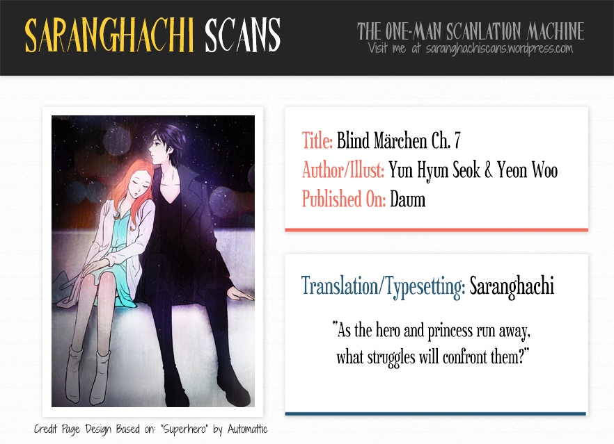 Blind Marchen Chapter 7 page 1 - Chapter 7 : Tale 7. Swan Lake and the Stars