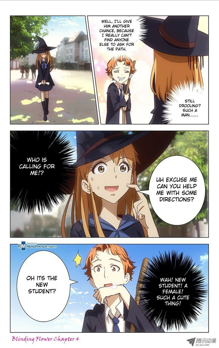 Blinding Flower Chapter 4 page 1 - Chapter 4