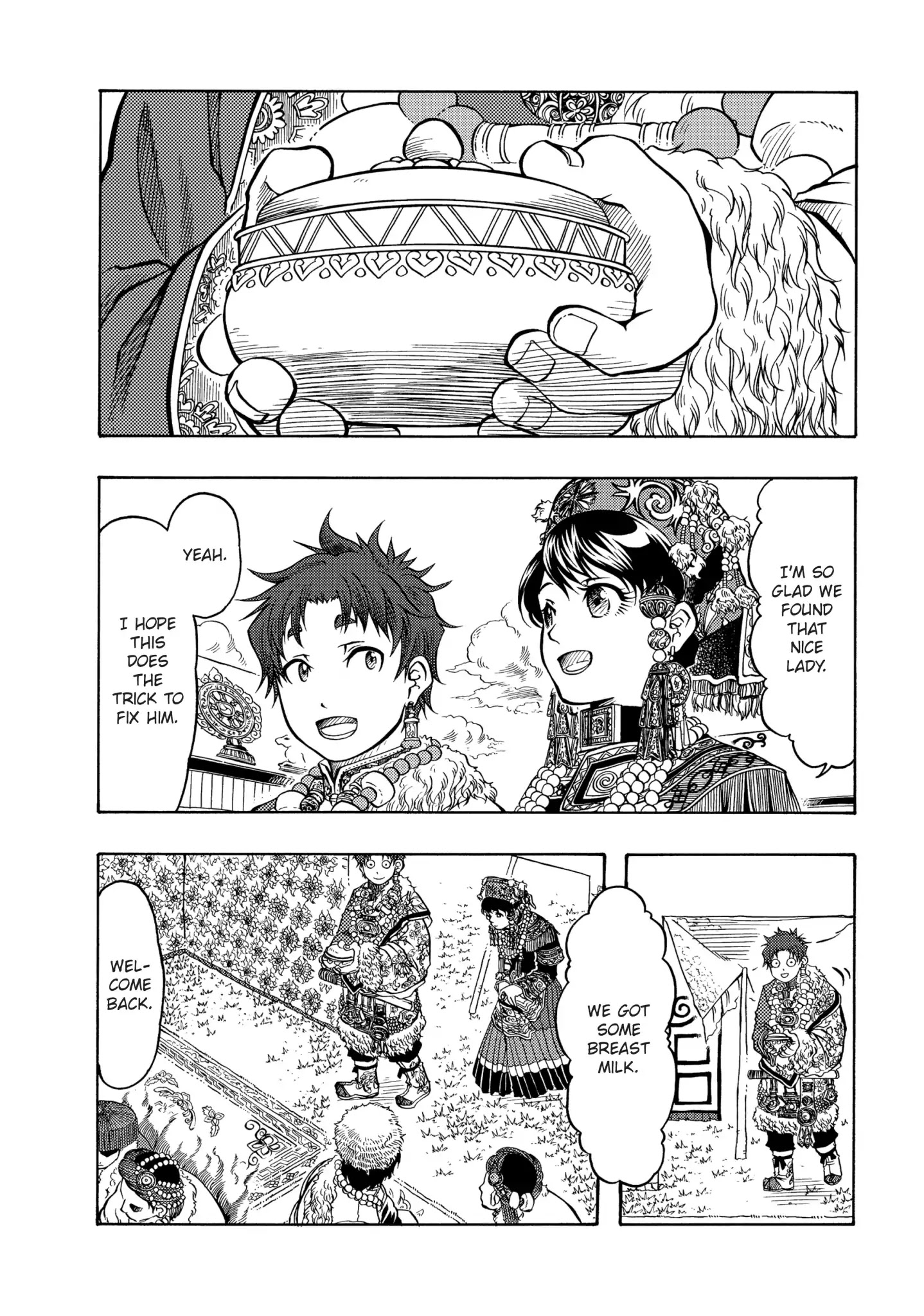 Blissful Land Chapter 14 page 12 - Chapter 14: Horse Racing Festival 1