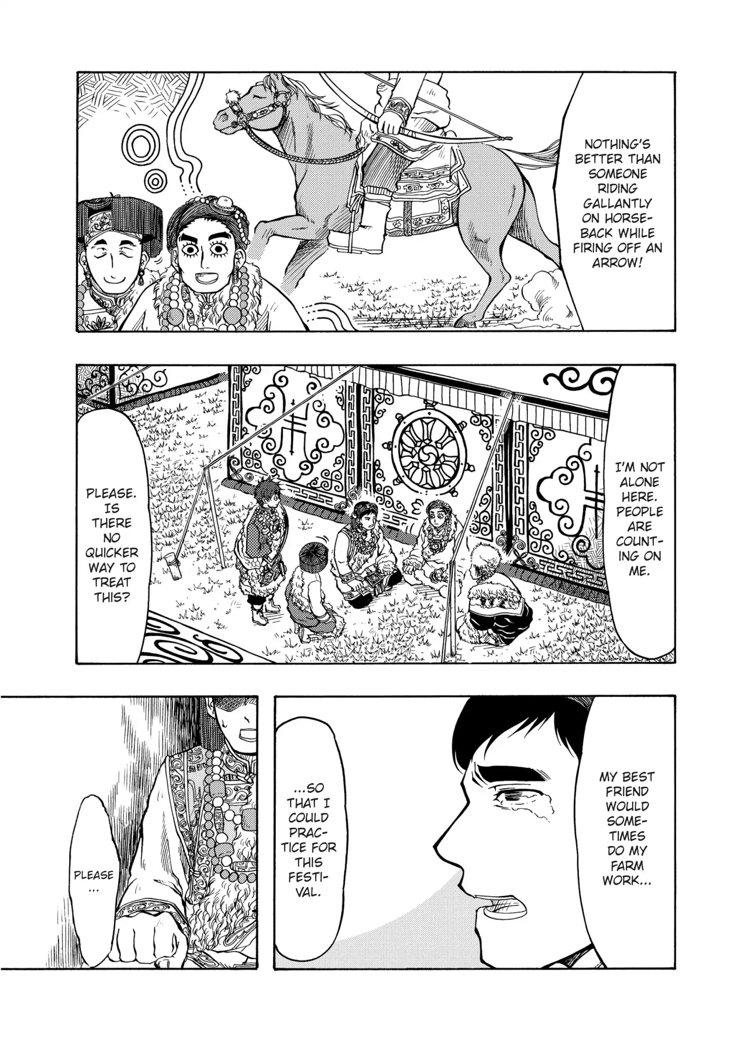 Blissful Land Chapter 14 page 8 - Chapter 14: Horse Racing Festival 1