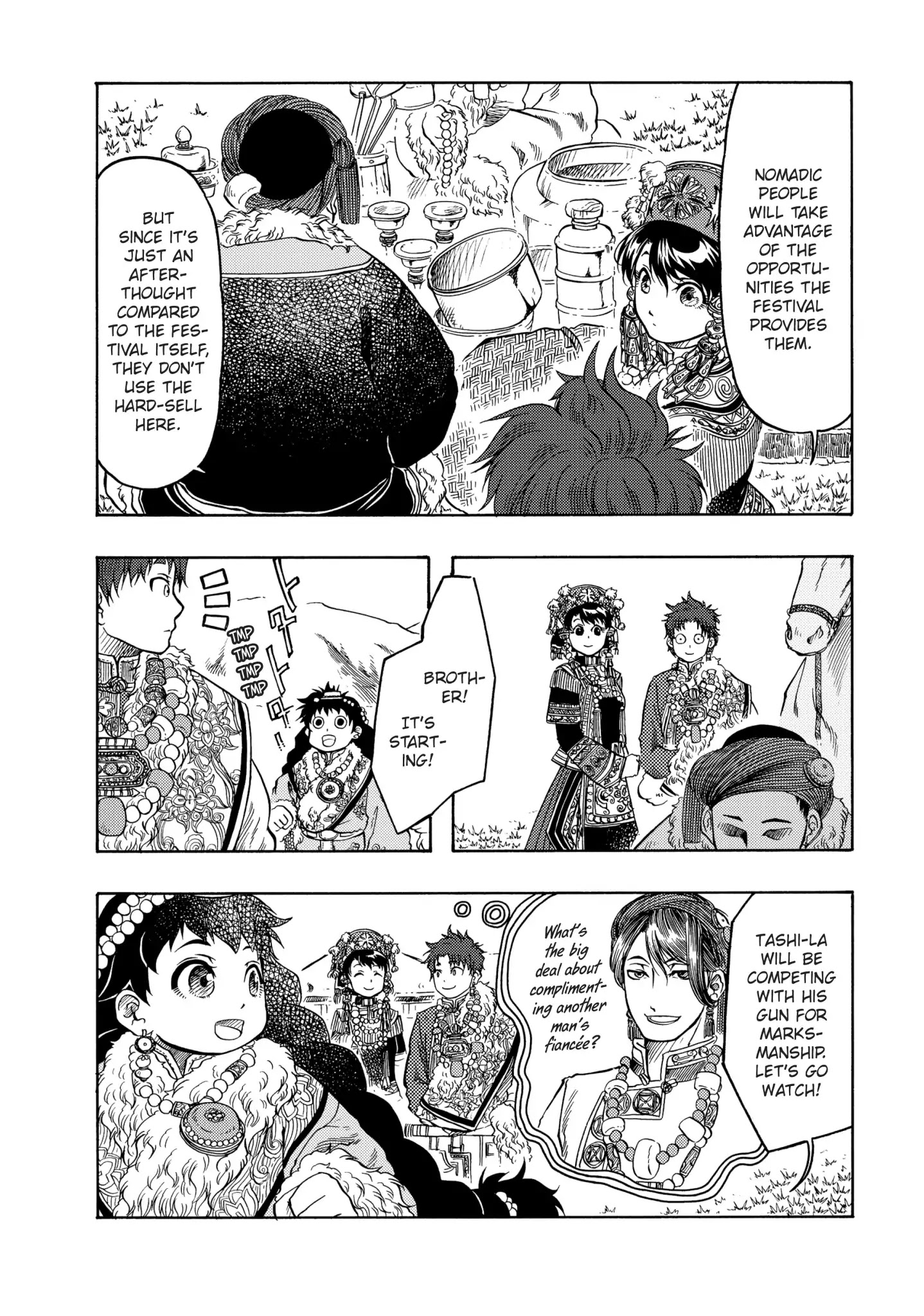 Blissful Land Chapter 15 page 11 - Chapter 15: Horse Racing Festival 2