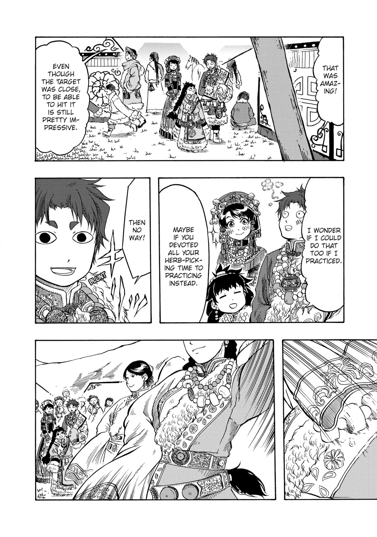 Blissful Land Chapter 15 page 14 - Chapter 15: Horse Racing Festival 2