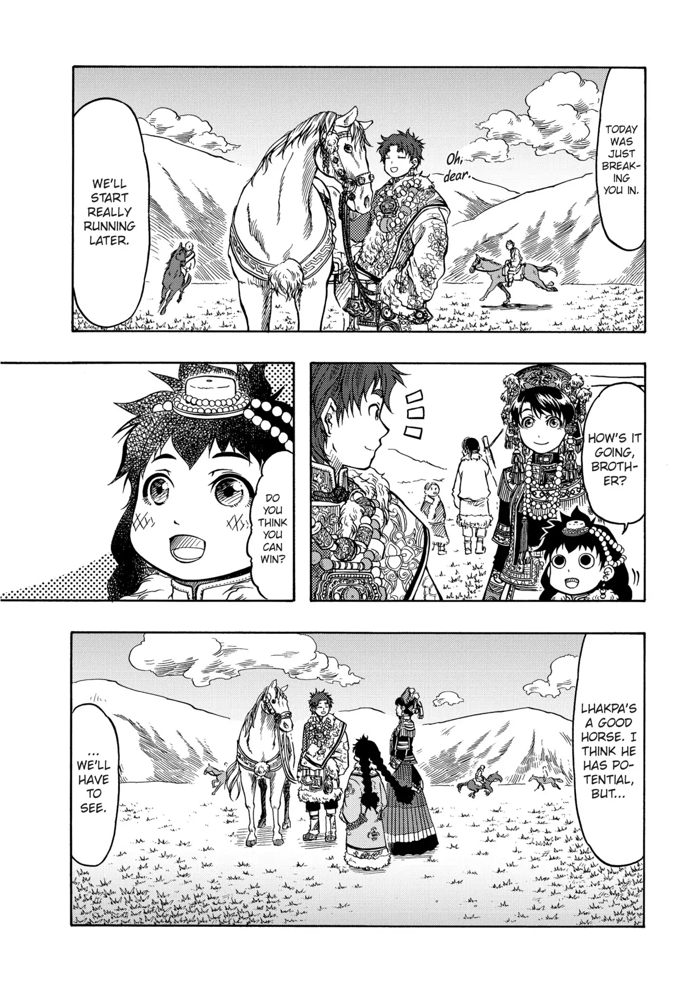 Blissful Land Chapter 15 page 3 - Chapter 15: Horse Racing Festival 2