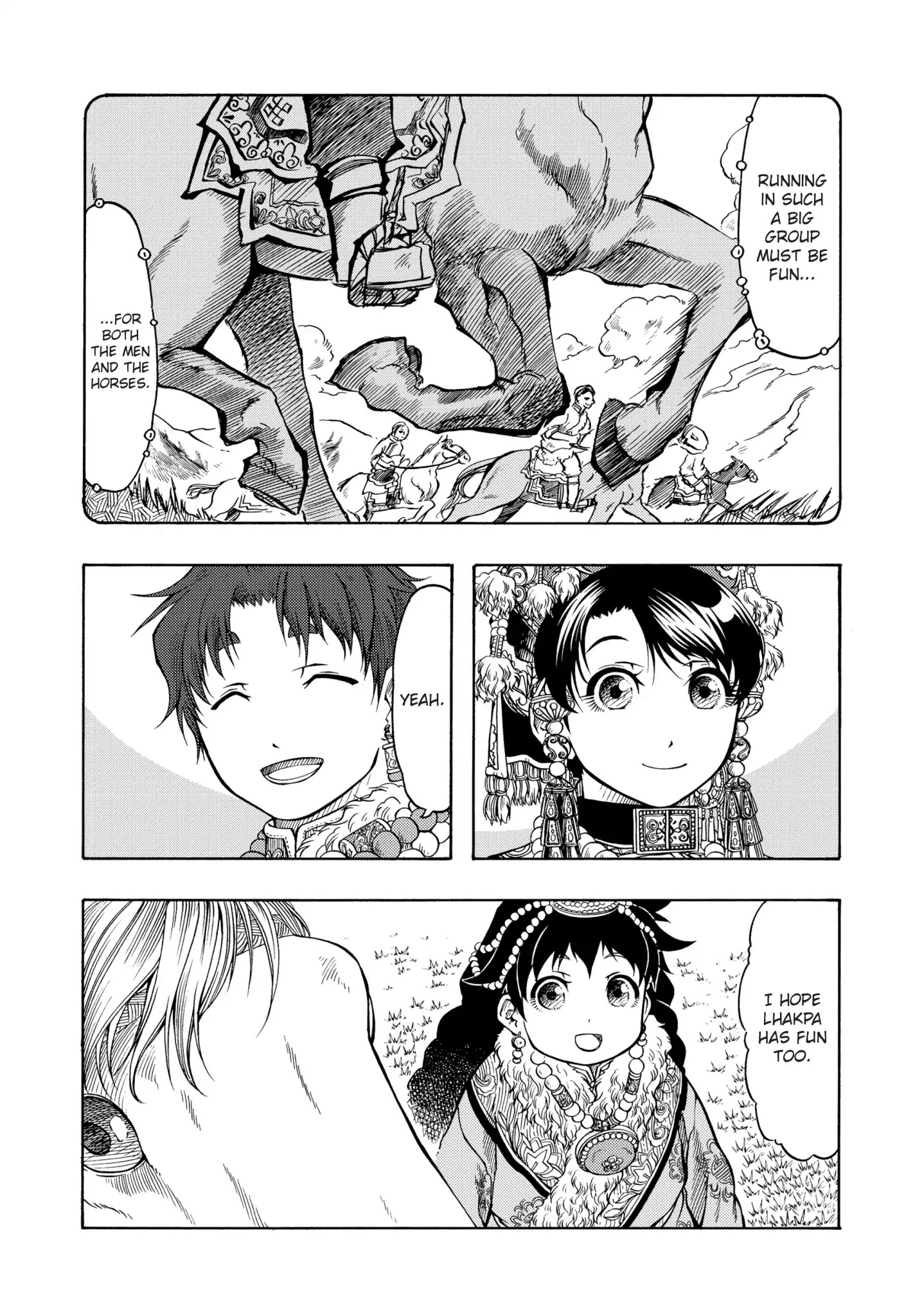 Blissful Land Chapter 15 page 4 - Chapter 15: Horse Racing Festival 2