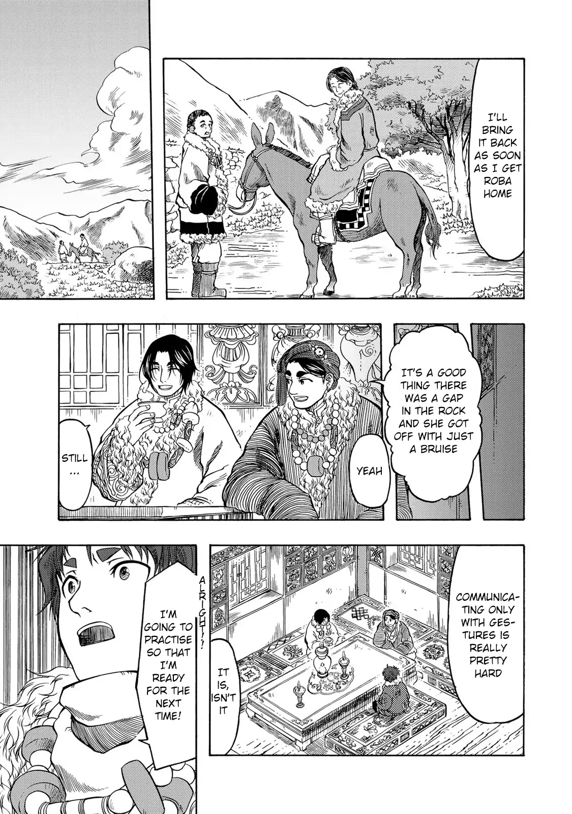 Blissful Land Chapter 18 page 27 - Chapter 18: What I Want To Say