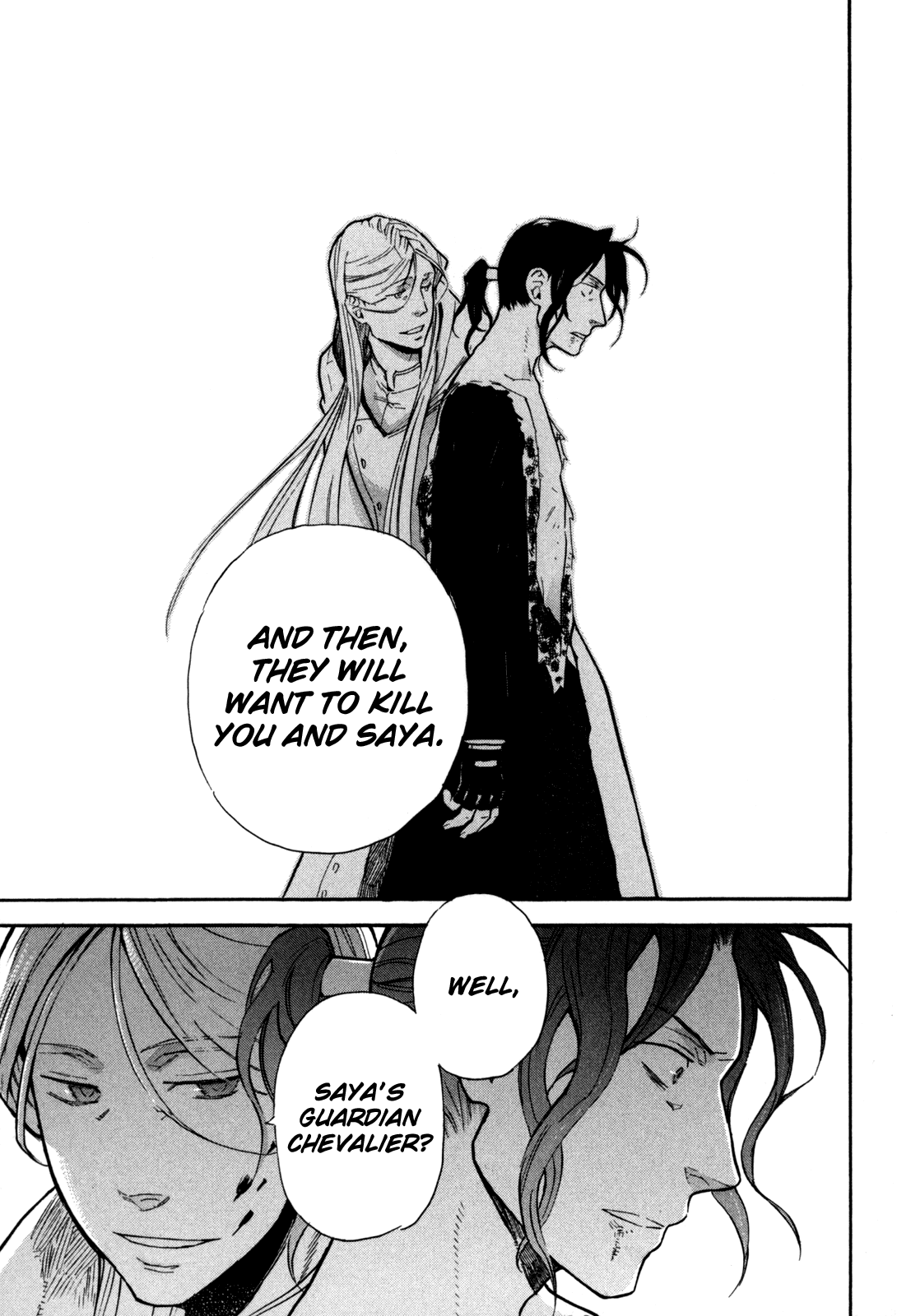 BLOOD+ A Chapter 3 page 35 - Chapter 3