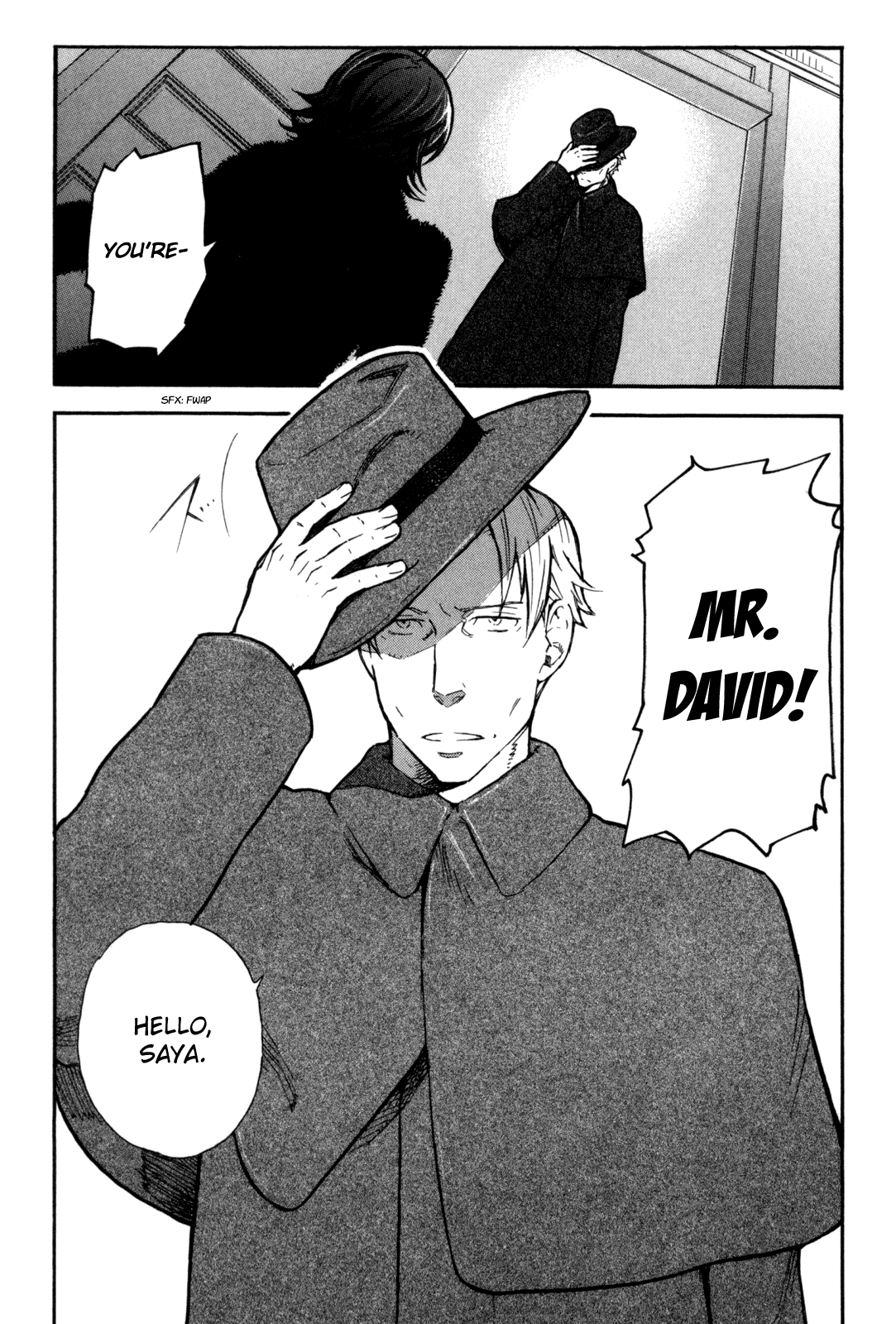 BLOOD+ A Chapter 4 page 1 - Chapter 4