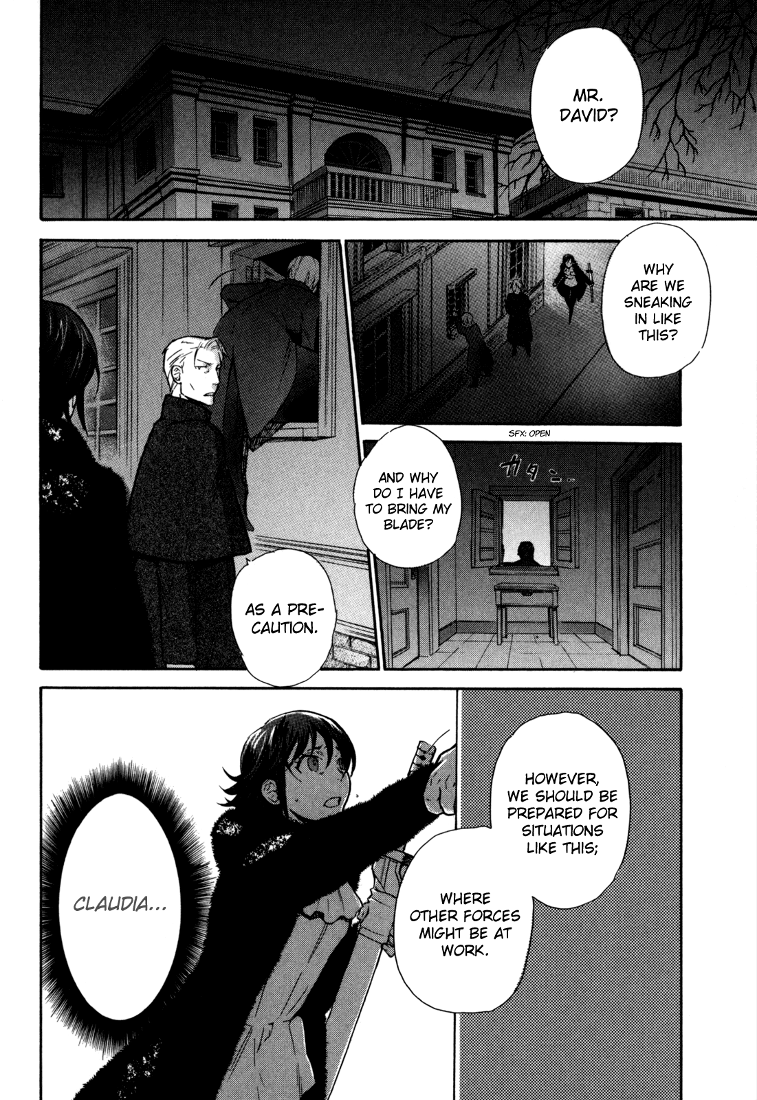 BLOOD+ A Chapter 4 page 38 - Chapter 4