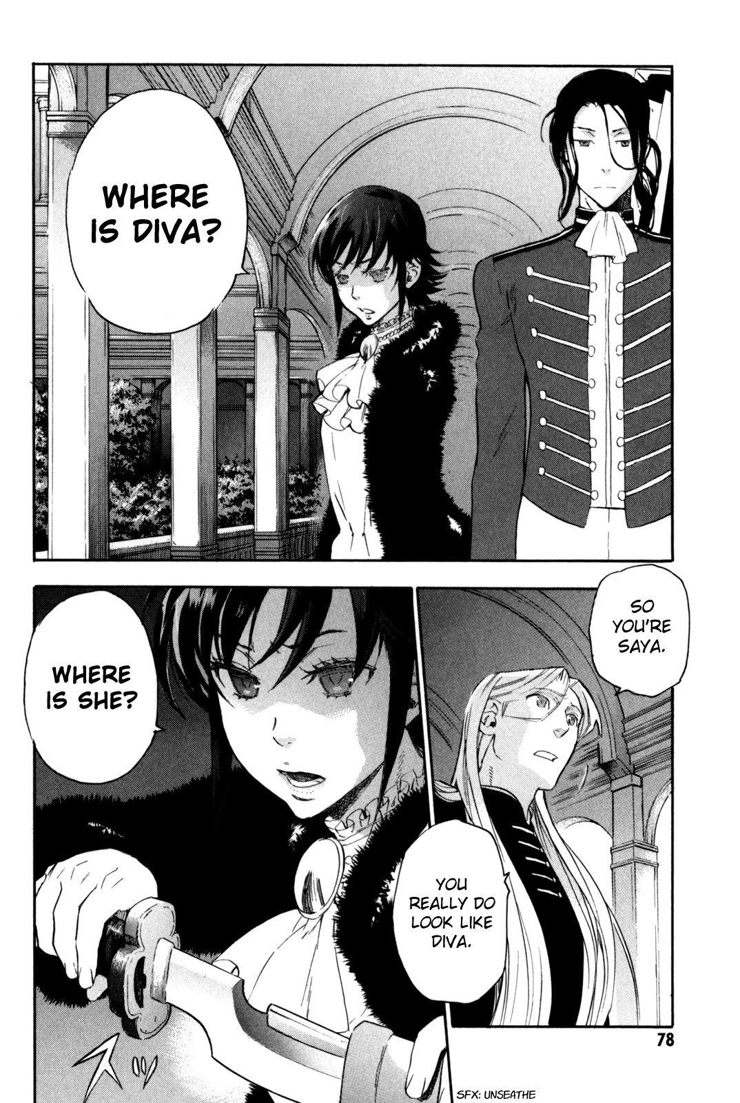 BLOOD+ A Chapter 6 page 33 - Chapter 6
