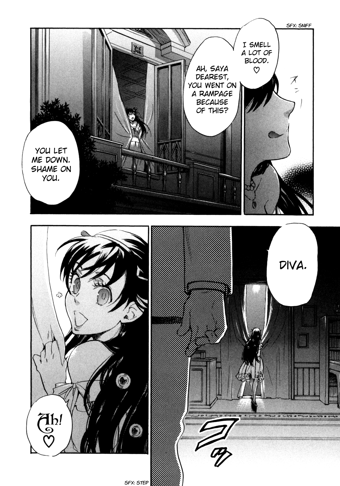 BLOOD+ A Chapter 7 page 37 - Chapter 7