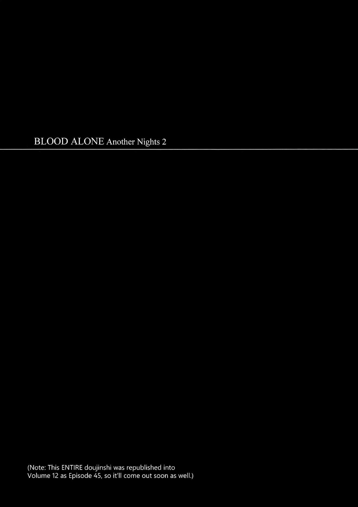 Blood Alone Chapter 44.1 page 12 - Chapter 44.1: Another Nights 1 & 2