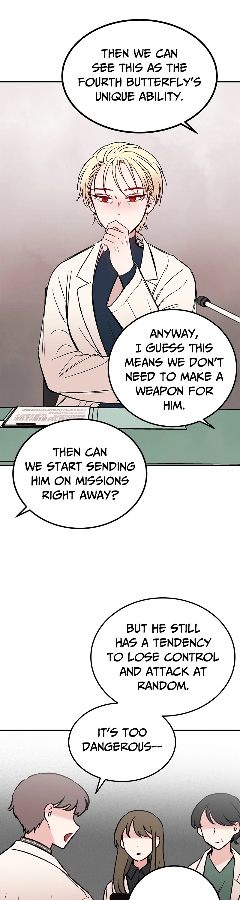 Blood and Butterflies Chapter 11 page 4 - Chapter 11: Ep. 11 - Someone That People Need (4)