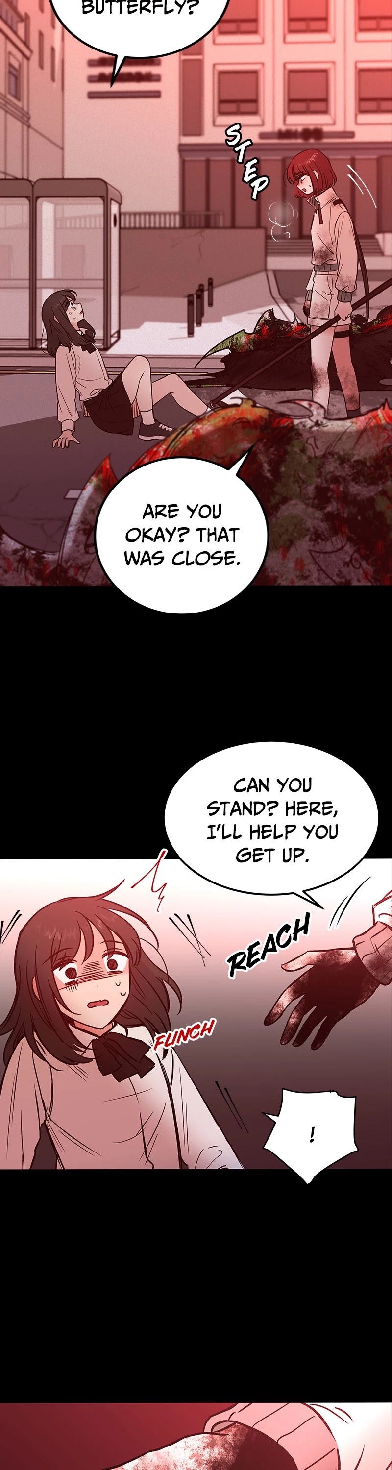 Blood and Butterflies Chapter 12 page 9 - Chapter 12: Ep. 12 - Bloody Hand (1)