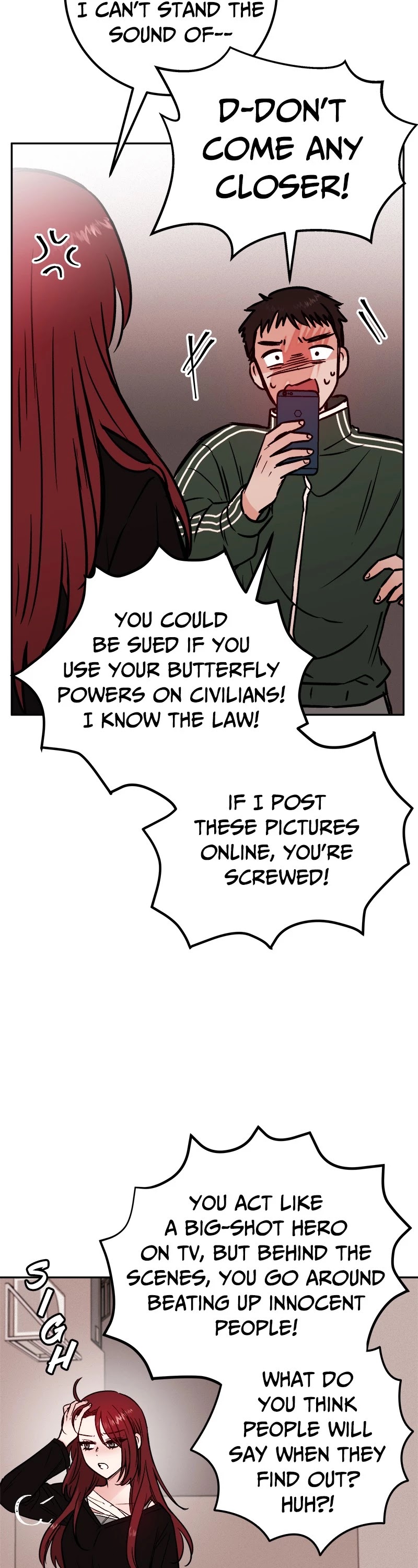 Blood and Butterflies Chapter 14 page 4 - Chapter 14: Ep. 14 - Bloody Hand (3)