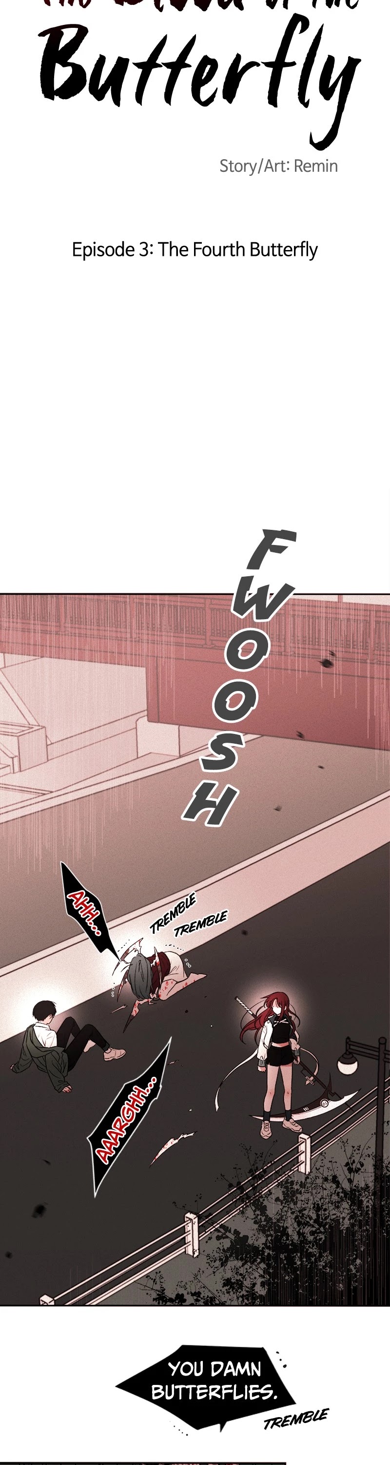 Blood and Butterflies Chapter 3 page 2 - Chapter 3: Ep. 3 - The Fourth Butterfly