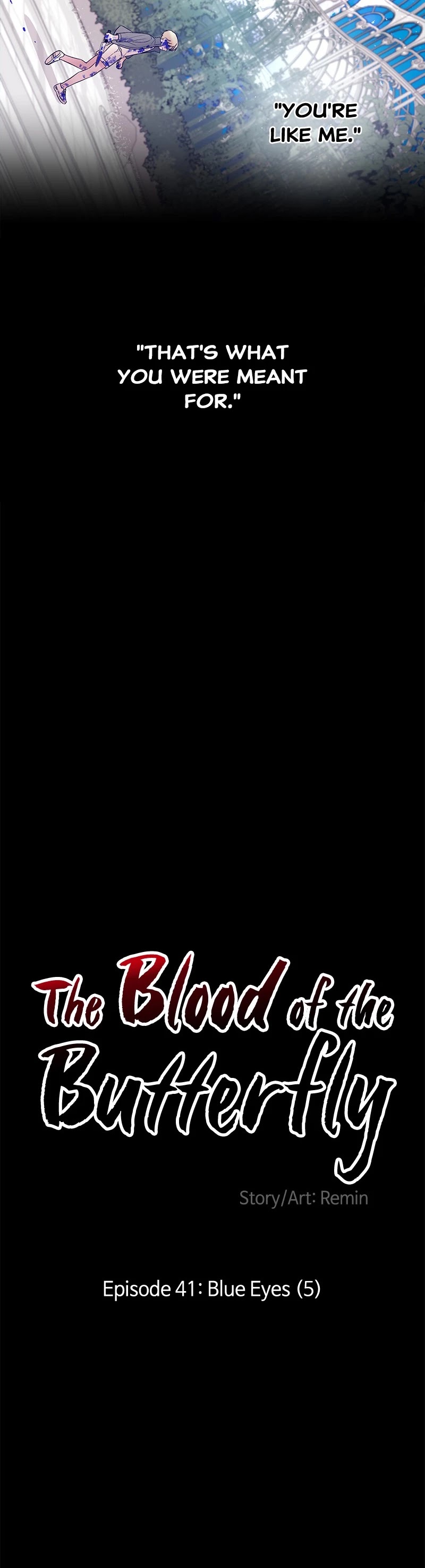 Blood and Butterflies Chapter 41 page 23 - Chapter 41: Ep. 41 - Blue Eyes (5)