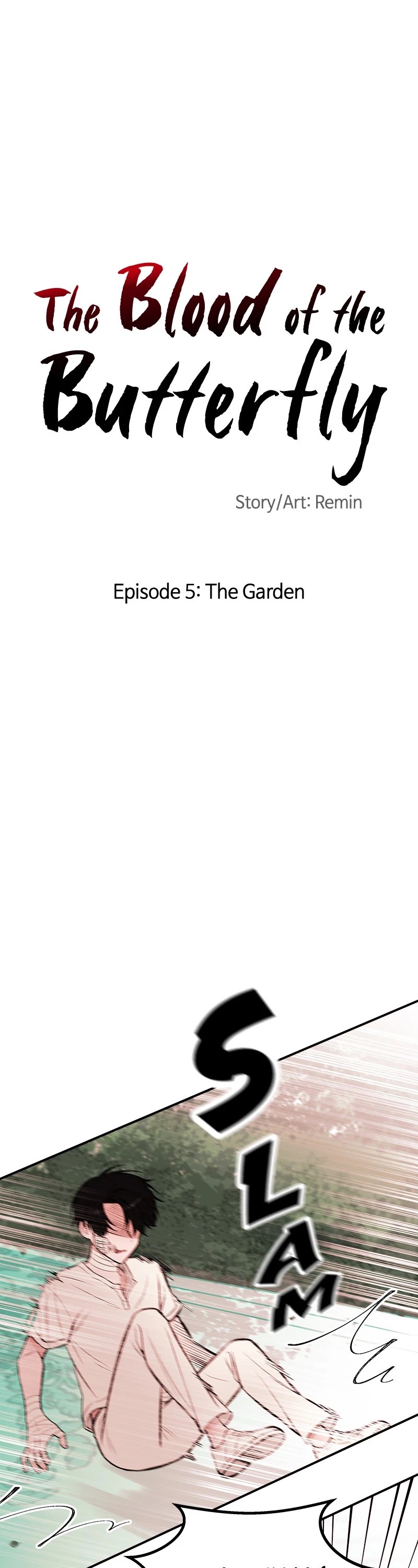 Blood and Butterflies Chapter 5 page 1 - Chapter 5: Ep. 5 - The Garden