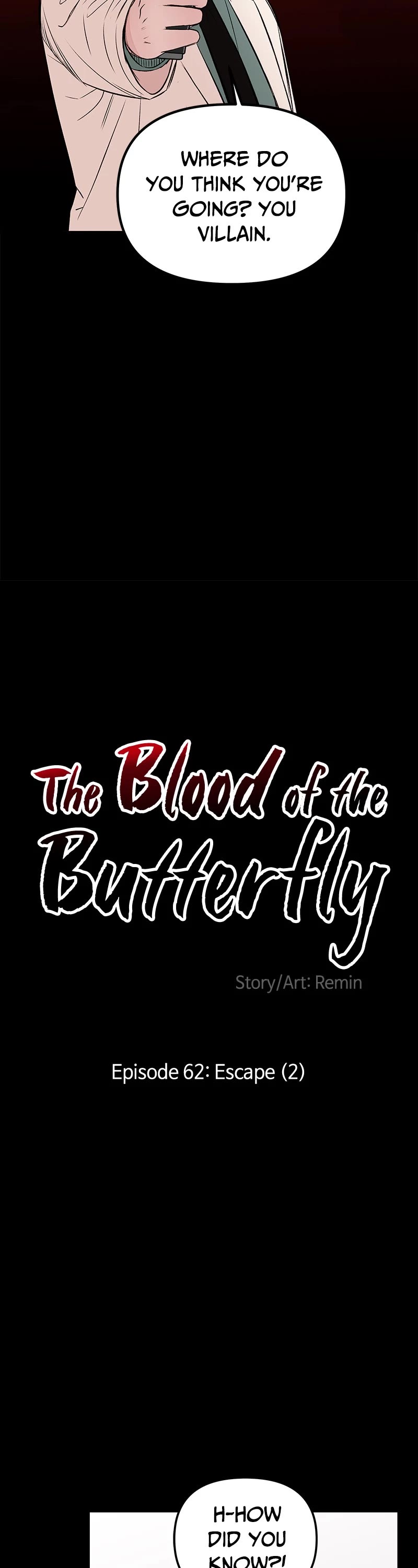 Blood and Butterflies Chapter 62 page 2 - Chapter 62: Ep. 62 - Escape (2)