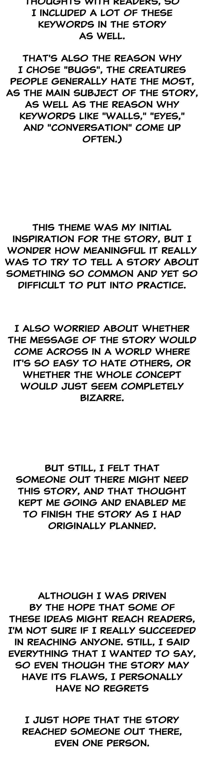 Blood and Butterflies Chapter 84 page 3 - Chapter 84: Ep. 84 - Afterword [END]