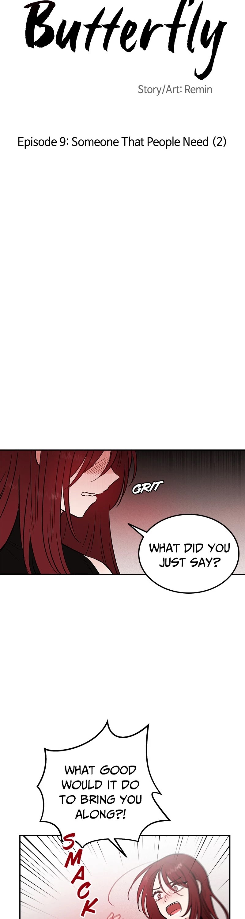 Blood and Butterflies Chapter 9 page 3 - Chapter 9: Ep. 9 - Someone That People Need (2)