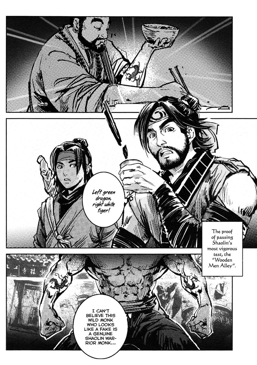 Blood and Steel Chapter 32 page 3 - Chapter 32: Shaolin Warrior Monk