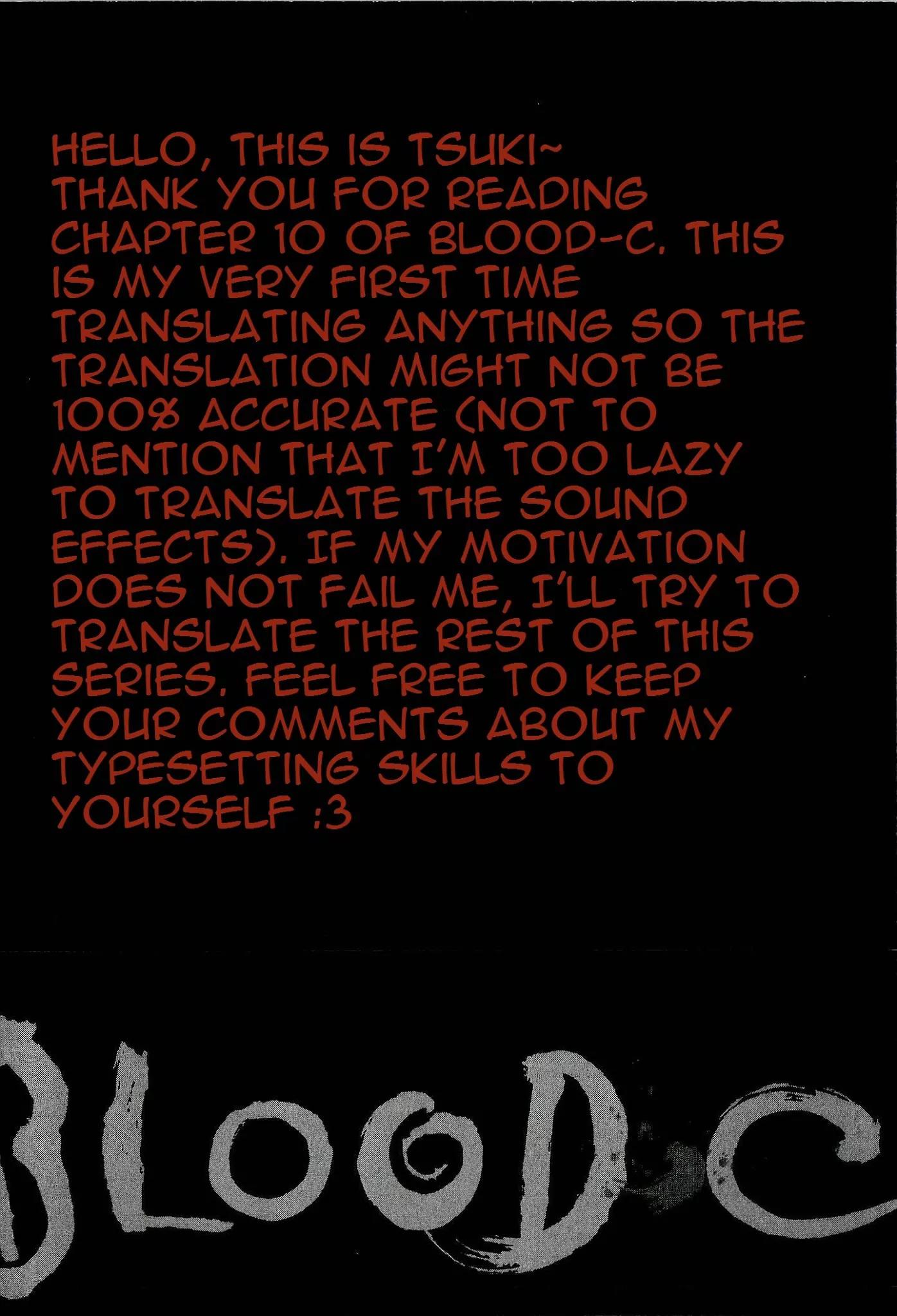 Blood-C Chapter 10 page 47 - Chapter 10