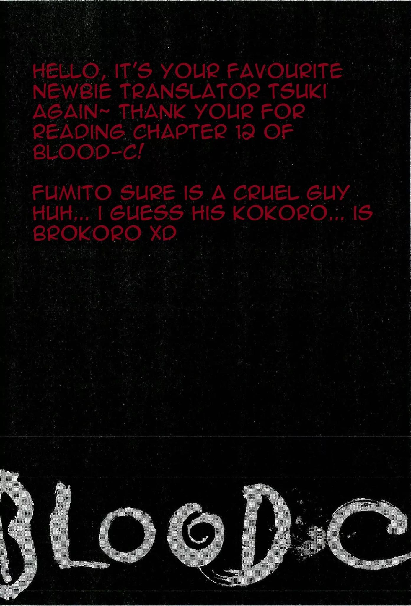 Blood-C Chapter 12 page 74 - Chapter 12