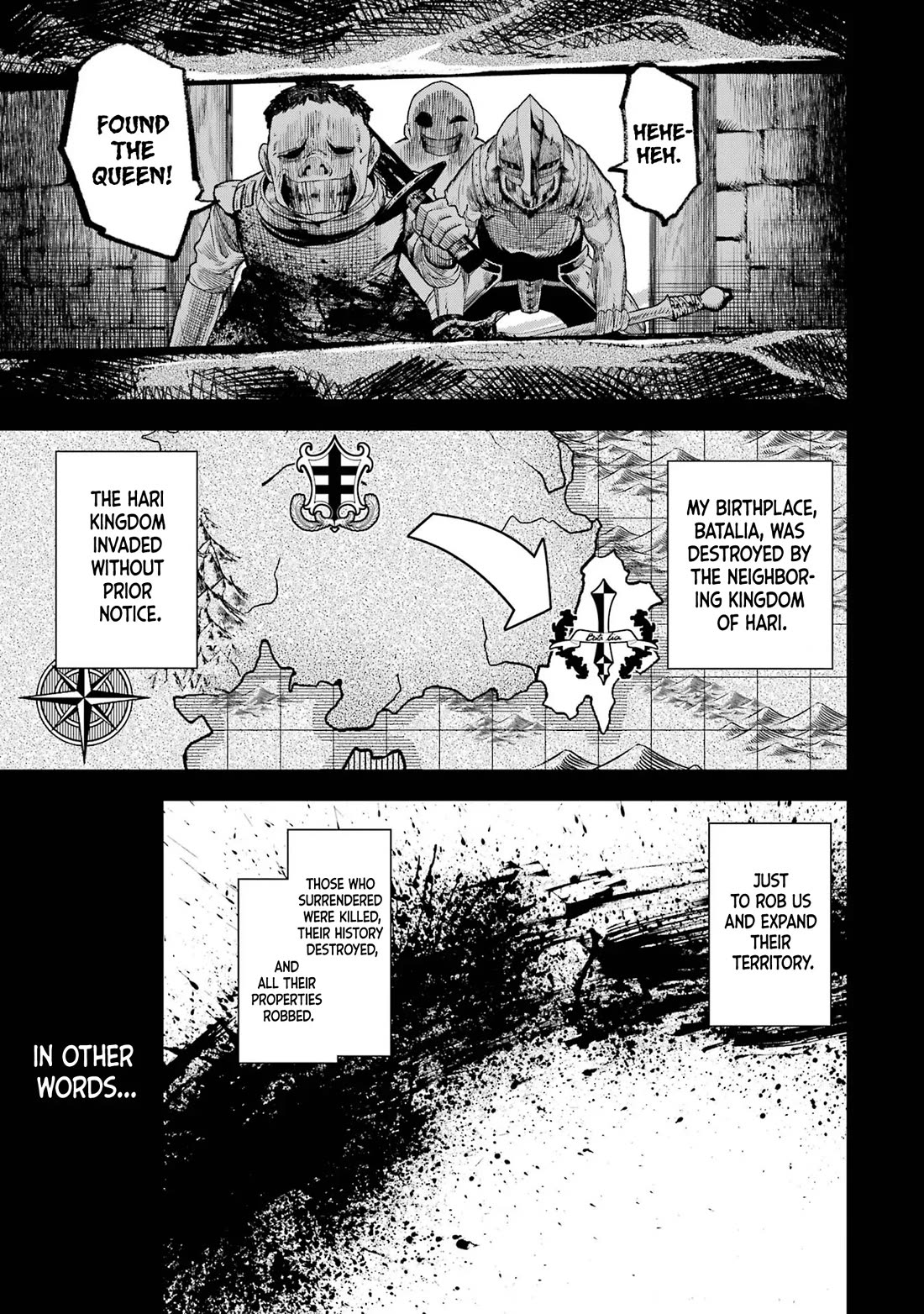 Blood-crawling Princess of a Ruined Country Chapter 1 page 13 - Chapter 1