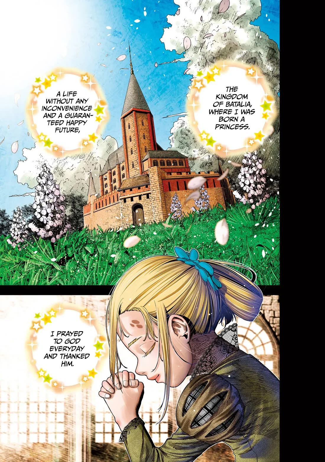 Blood-crawling Princess of a Ruined Country Chapter 1 page 2 - Chapter 1