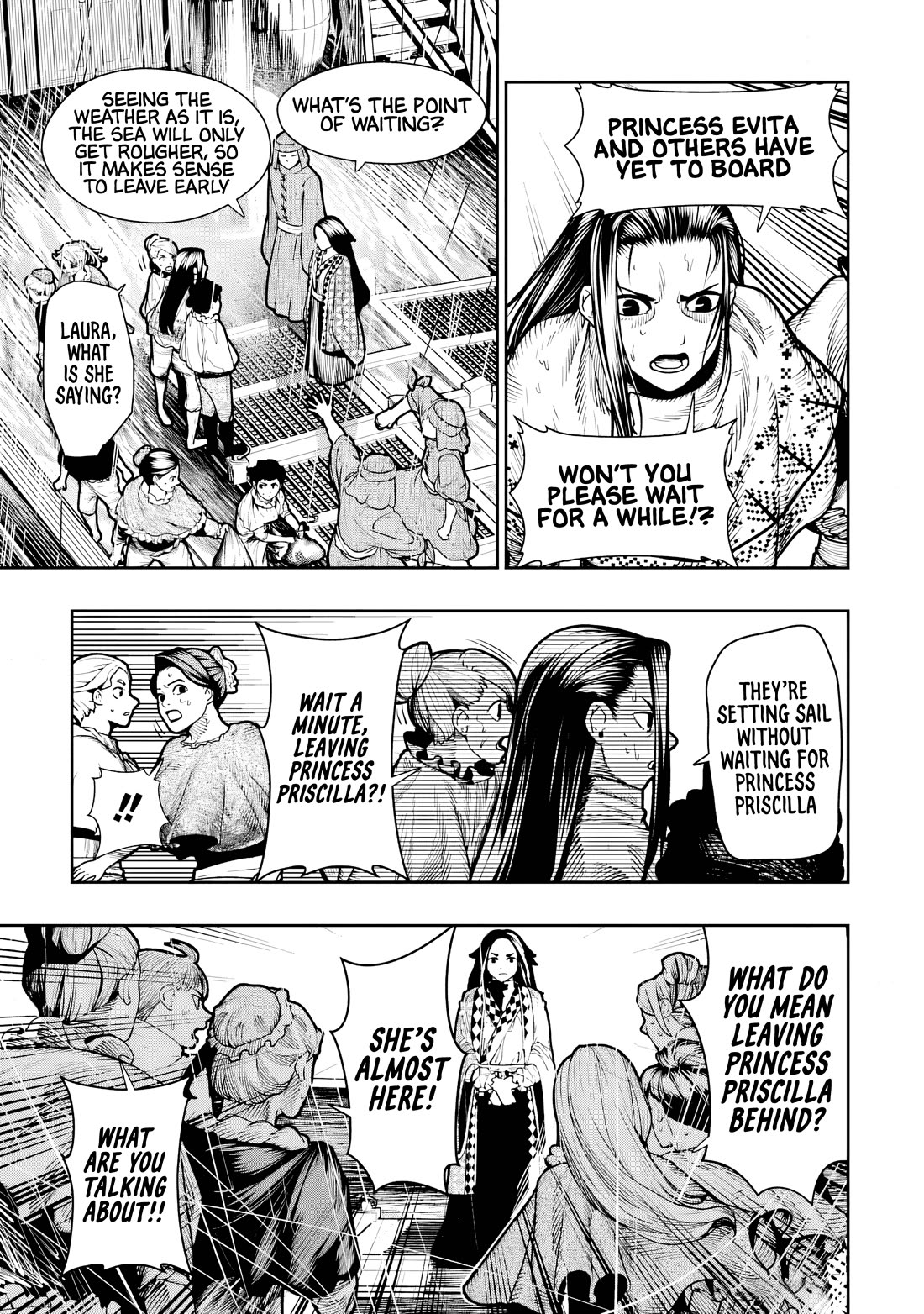 Blood-crawling Princess of a Ruined Country Chapter 11 page 11 - Chapter 11: Crumbled