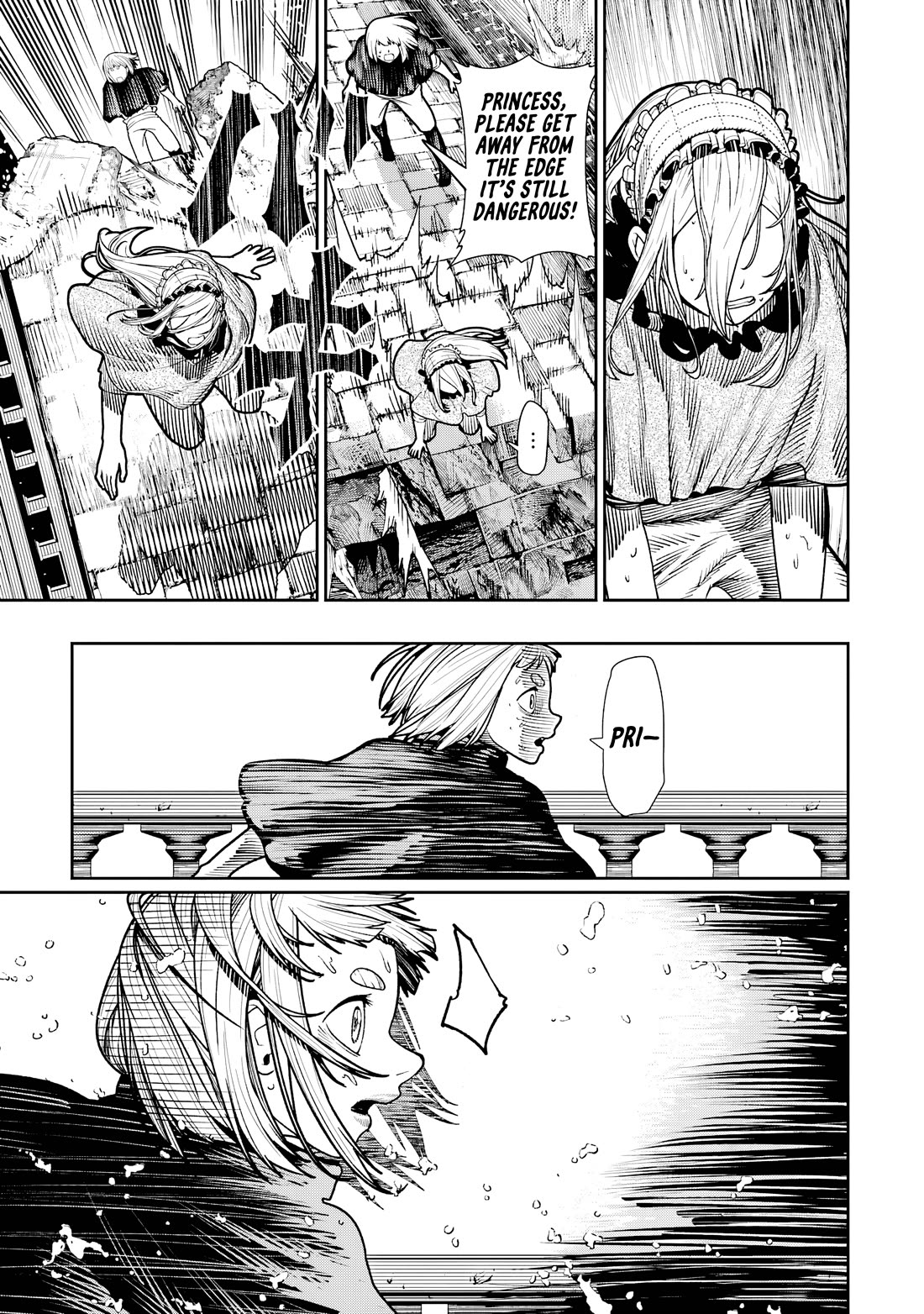 Blood-crawling Princess of a Ruined Country Chapter 11 page 37 - Chapter 11: Crumbled
