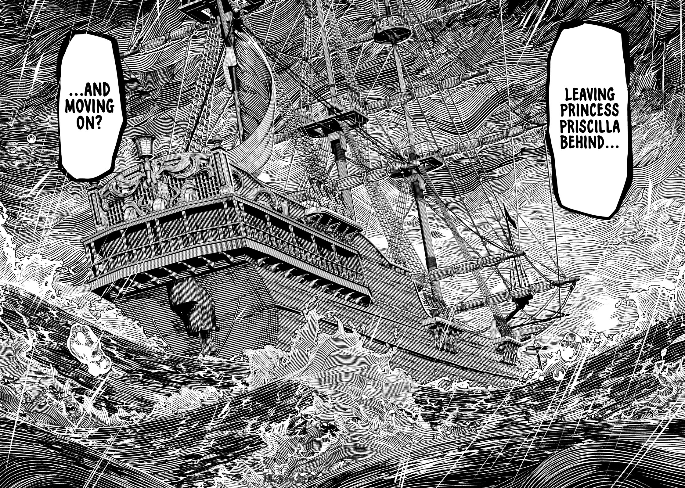 Blood-crawling Princess of a Ruined Country Chapter 12 page 24 - Chapter 12: Turbulent waves