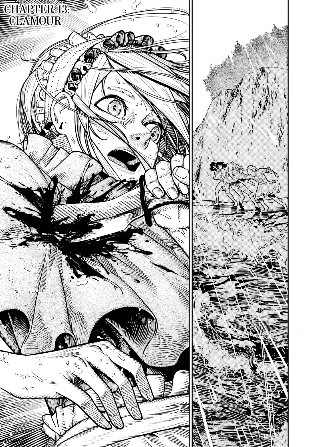 Blood-crawling Princess of a Ruined Country Chapter 13 page 1 - Chapter 13: Clamour