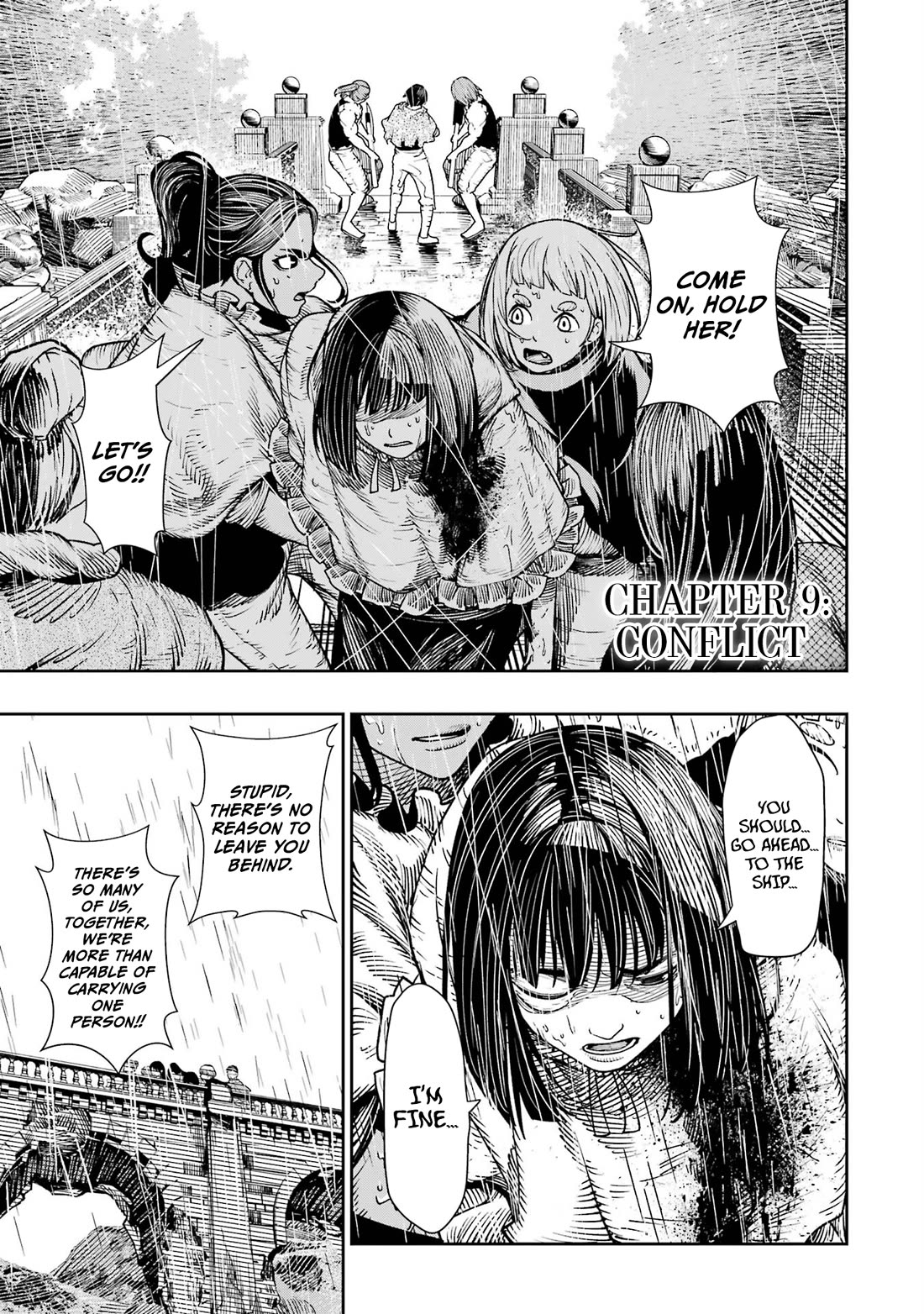 Blood-crawling Princess of a Ruined Country Chapter 9 page 2 - Chapter 9