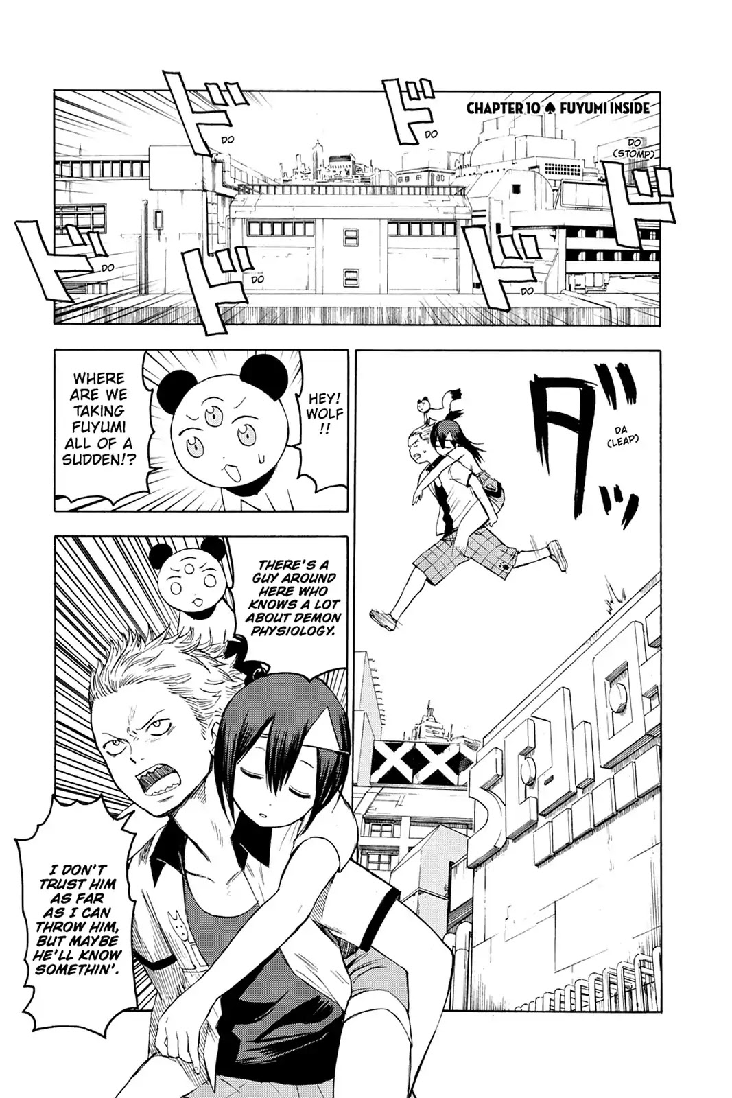 Blood Lad Chapter 10 page 1 - Chapter 10: Fuyumi Inside