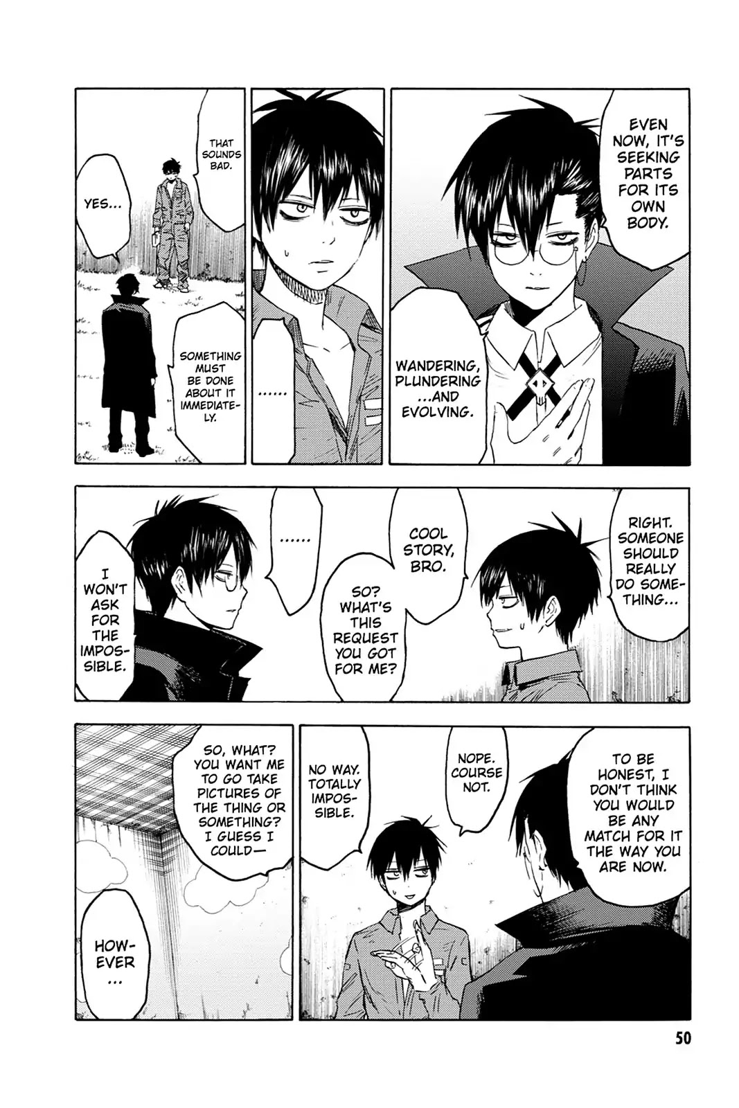 Blood Lad Chapter 12 page 12 - Chapter 12: Unidentified Demon Object