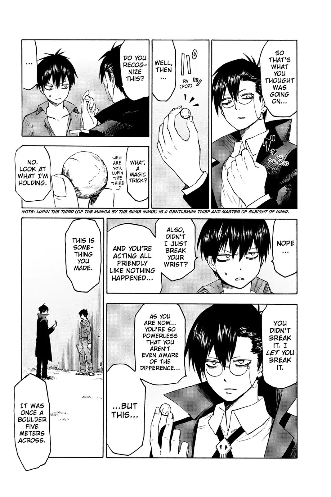 Blood Lad Chapter 12 page 15 - Chapter 12: Unidentified Demon Object