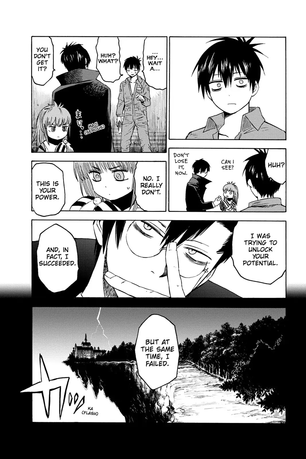 Blood Lad Chapter 12 page 16 - Chapter 12: Unidentified Demon Object
