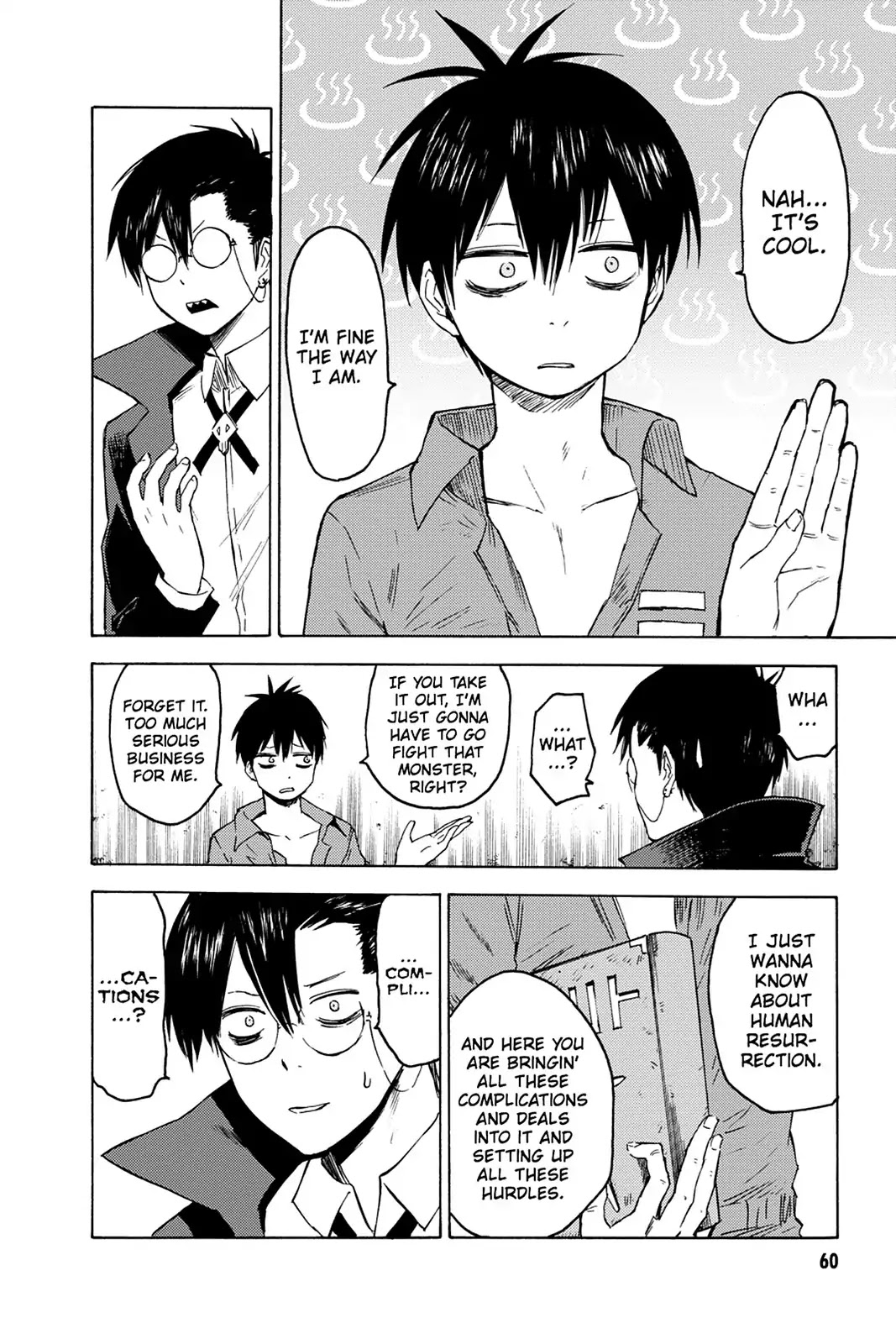 Blood Lad Chapter 12 page 22 - Chapter 12: Unidentified Demon Object