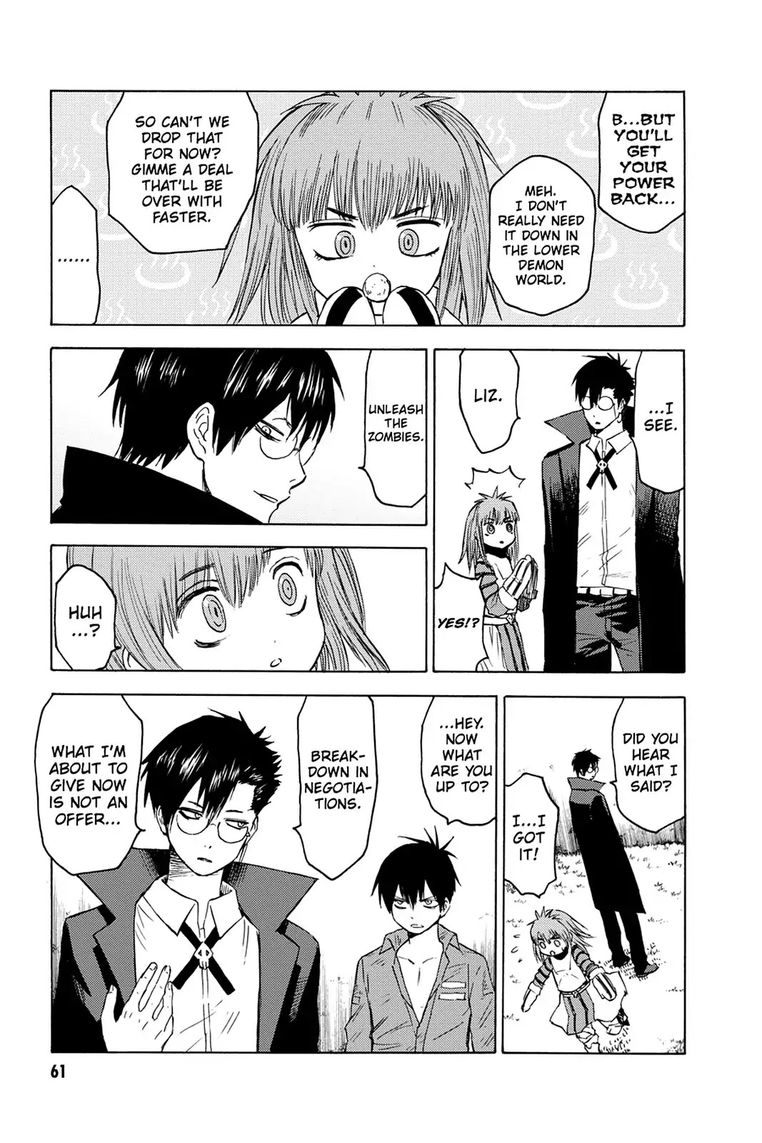 Blood Lad Chapter 12 page 23 - Chapter 12: Unidentified Demon Object