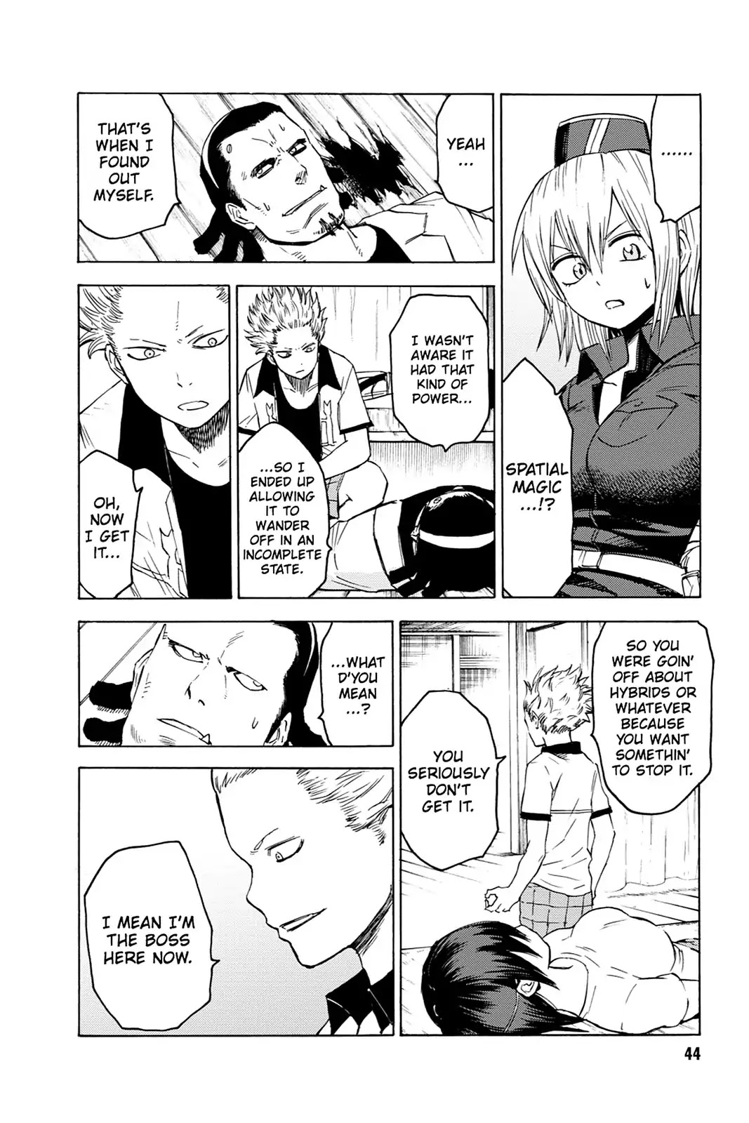 Blood Lad Chapter 12 page 6 - Chapter 12: Unidentified Demon Object