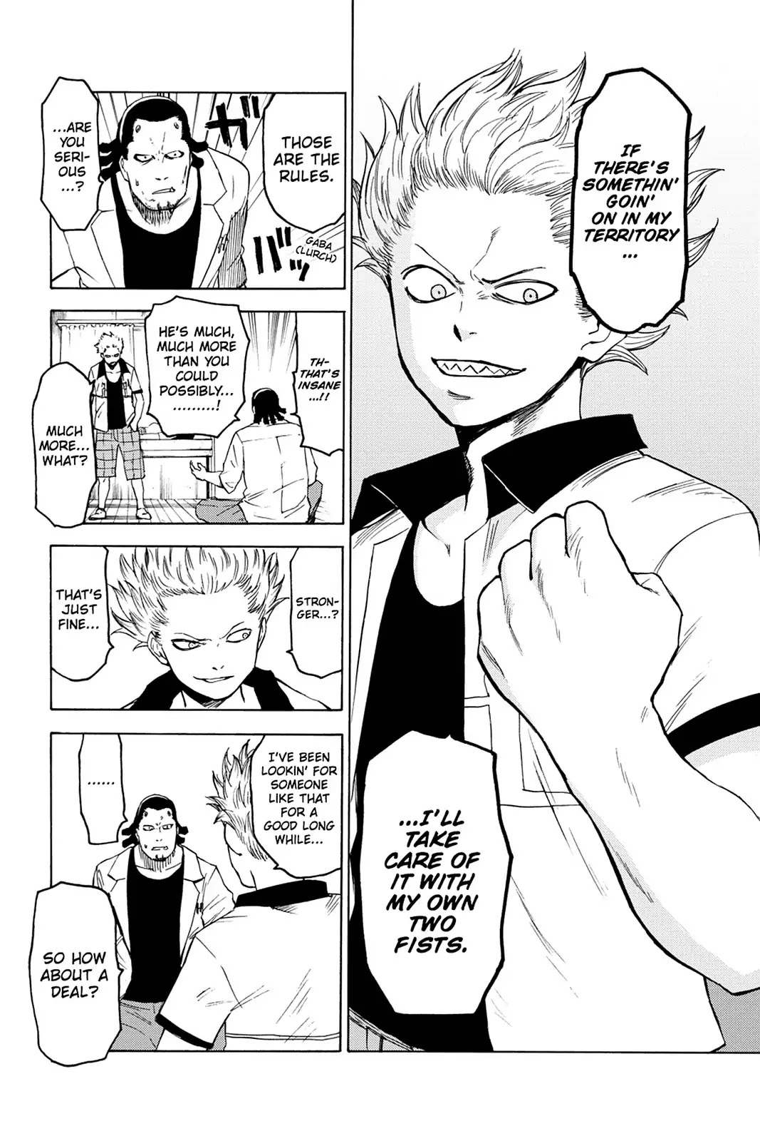 Blood Lad Chapter 12 page 7 - Chapter 12: Unidentified Demon Object