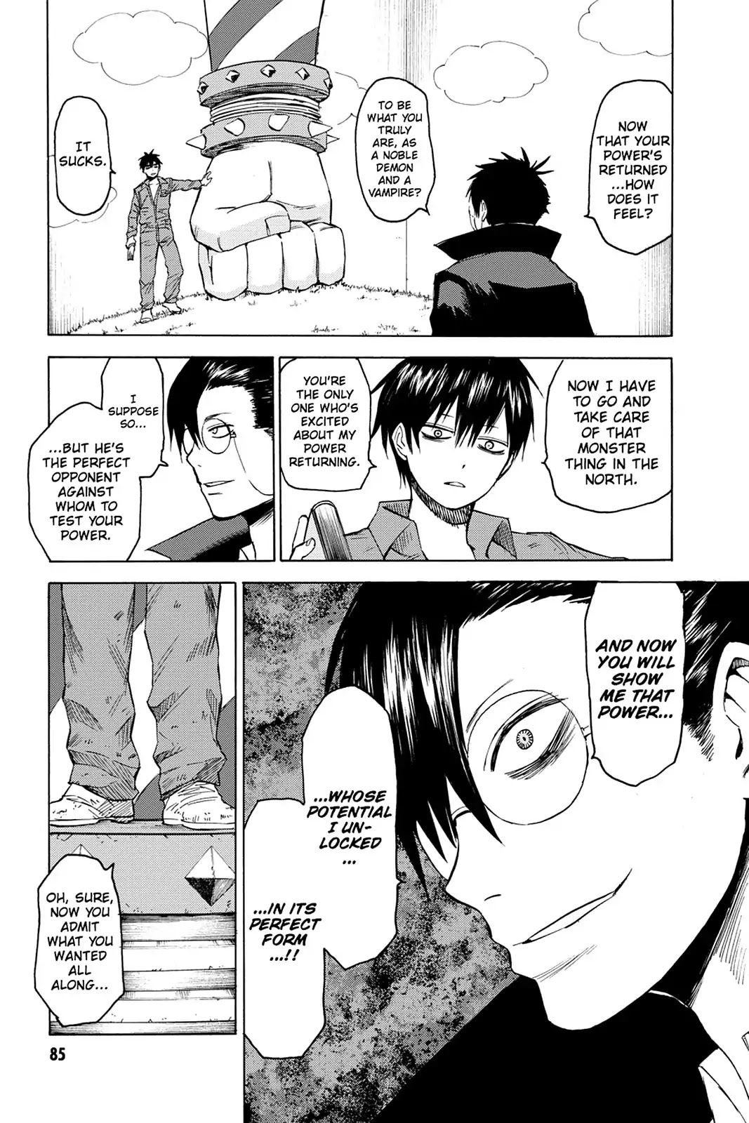 Blood Lad Chapter 13 page 14 - Chapter 13: Wham! Goes The Witness