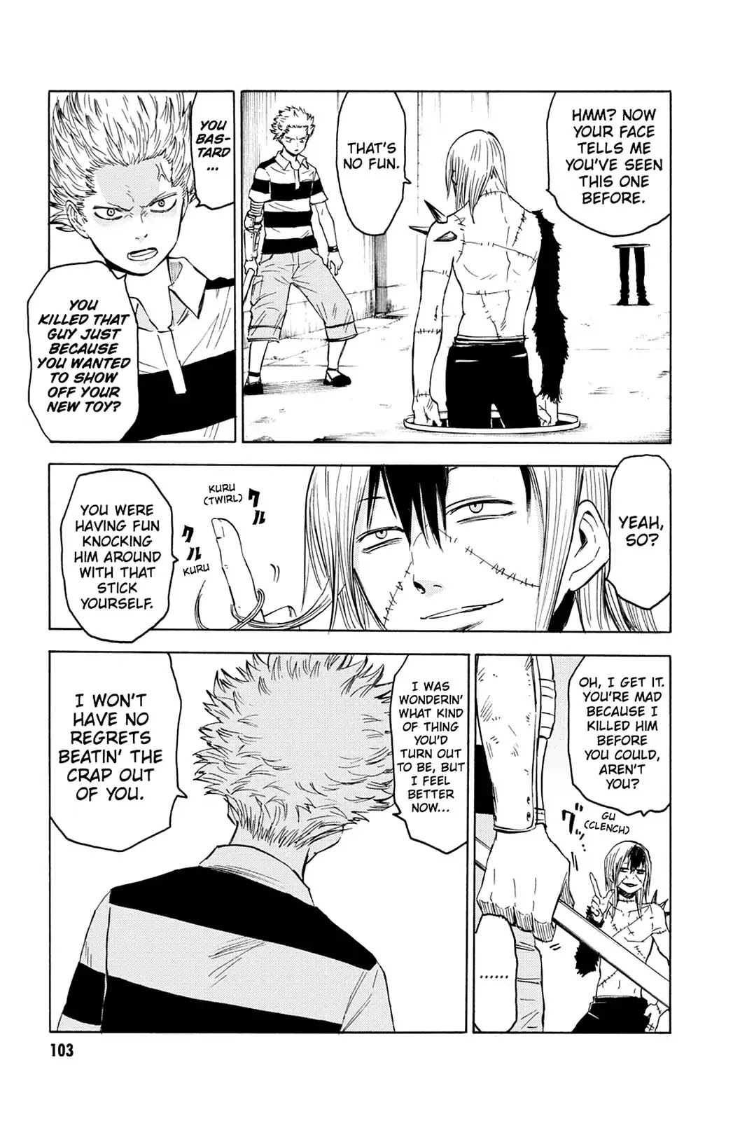 Blood Lad Chapter 13 page 33 - Chapter 13: Wham! Goes The Witness