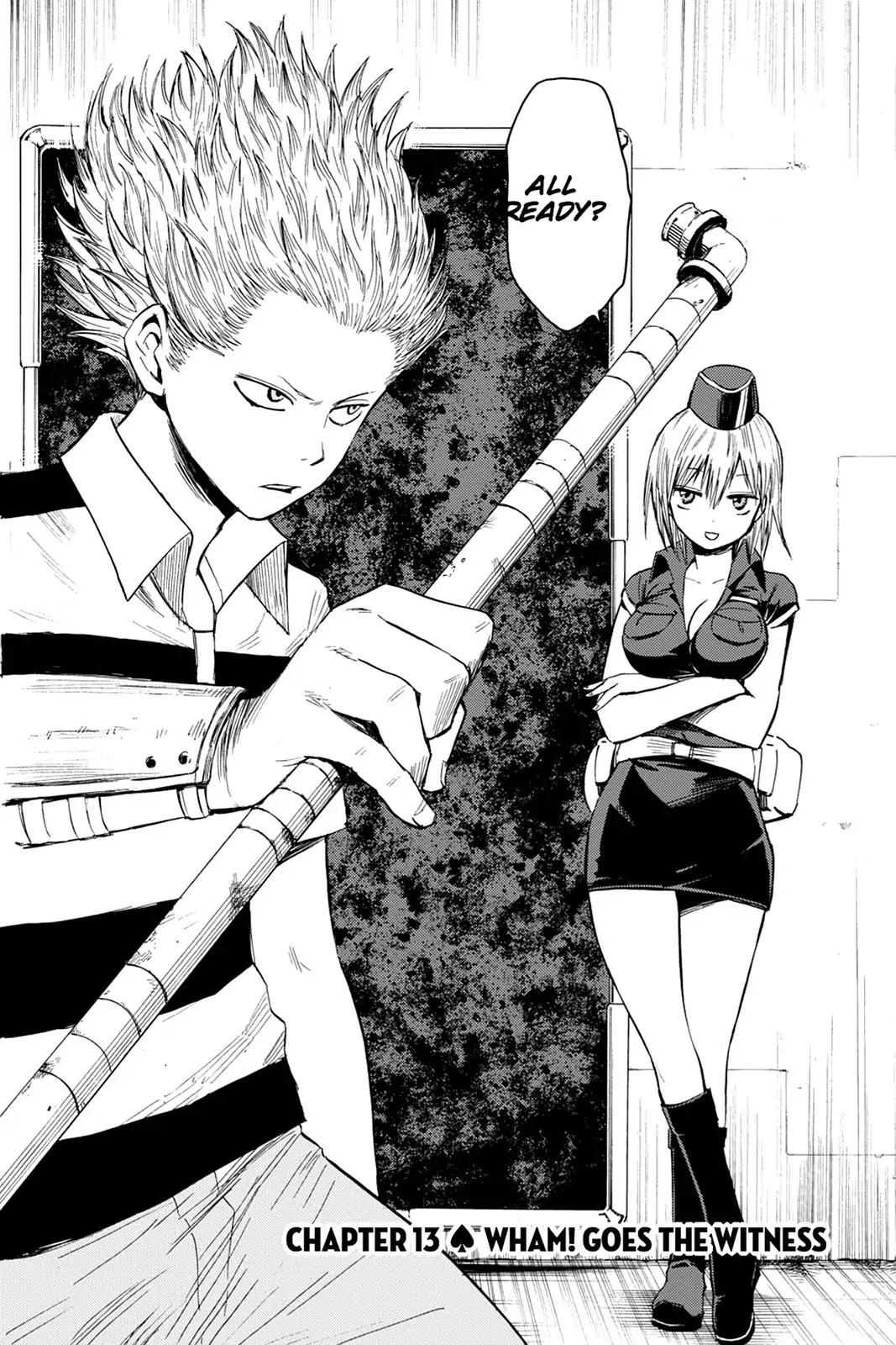 Blood Lad Chapter 13 page 5 - Chapter 13: Wham! Goes The Witness