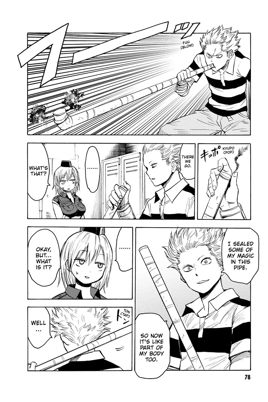 Blood Lad Chapter 13 page 7 - Chapter 13: Wham! Goes The Witness