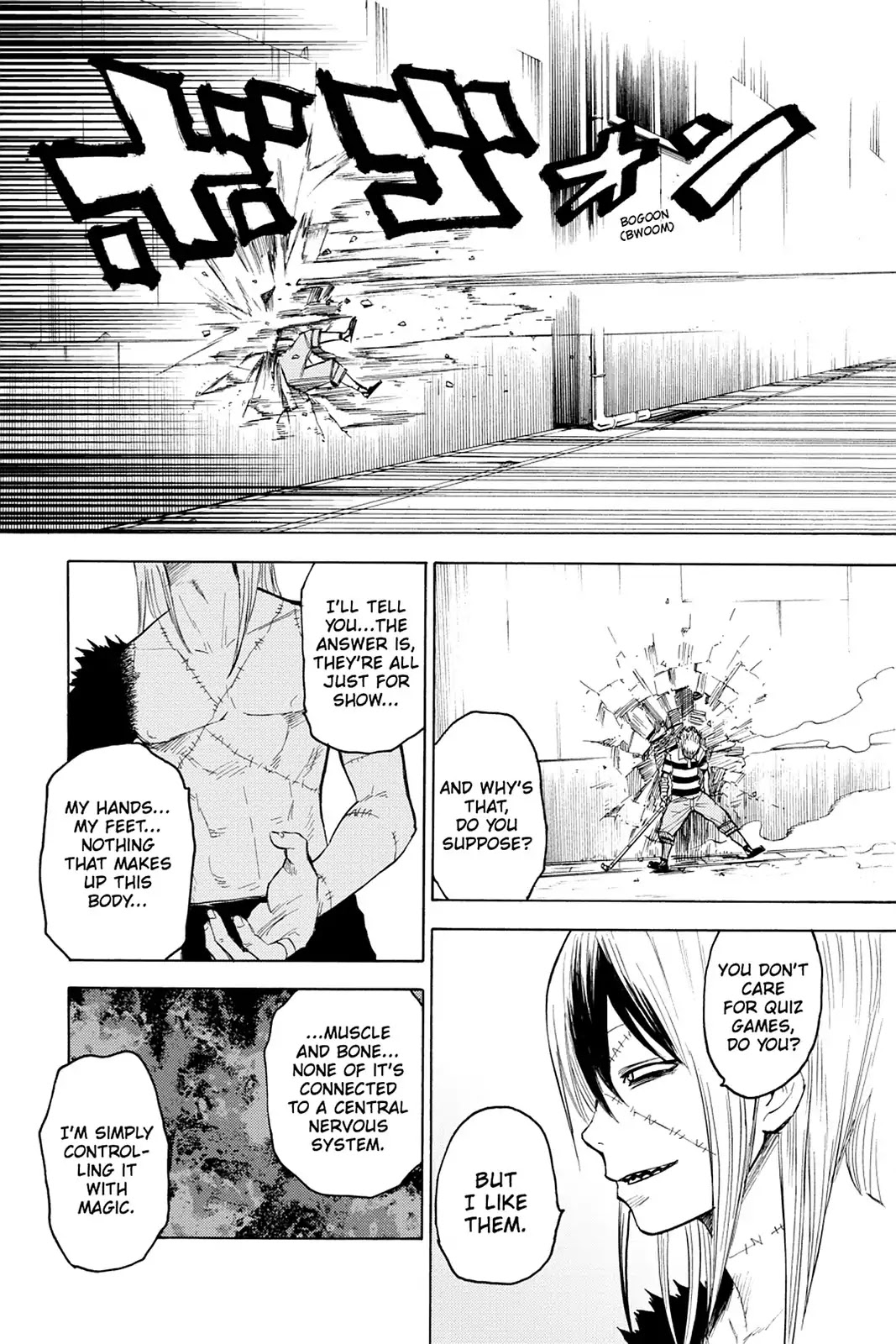 Blood Lad Chapter 14 page 13 - Chapter 14: Wolf Doesn't Half-Ass It