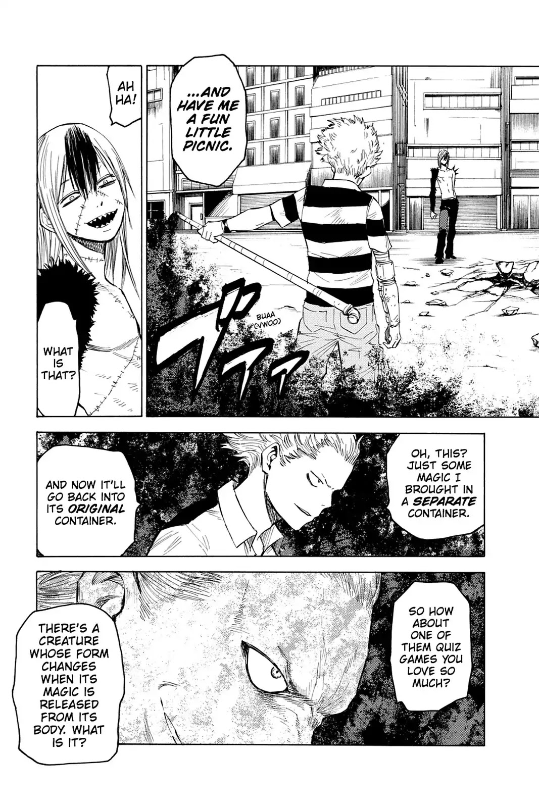 Blood Lad Chapter 14 page 15 - Chapter 14: Wolf Doesn't Half-Ass It