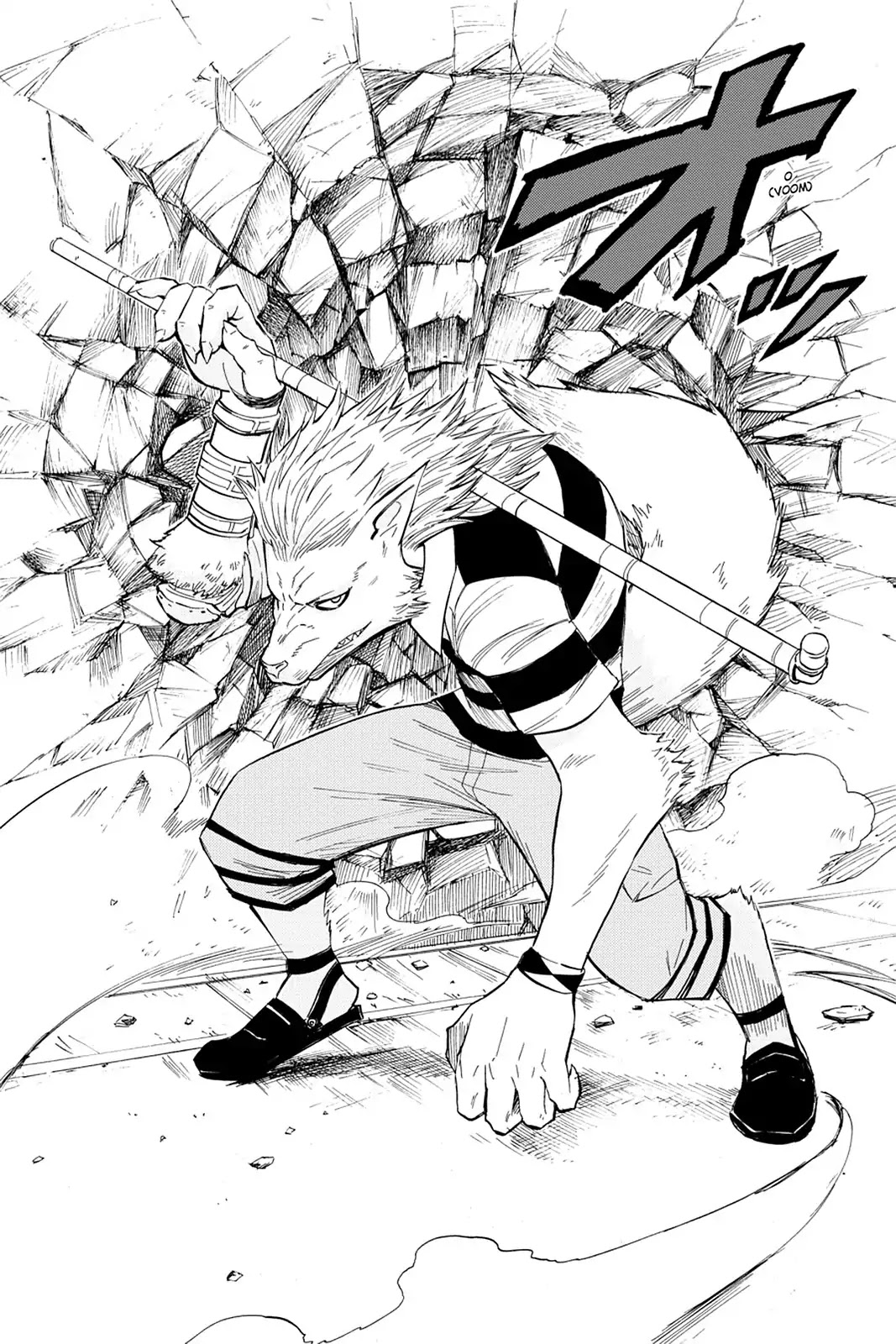 Blood Lad Chapter 14 page 16 - Chapter 14: Wolf Doesn't Half-Ass It