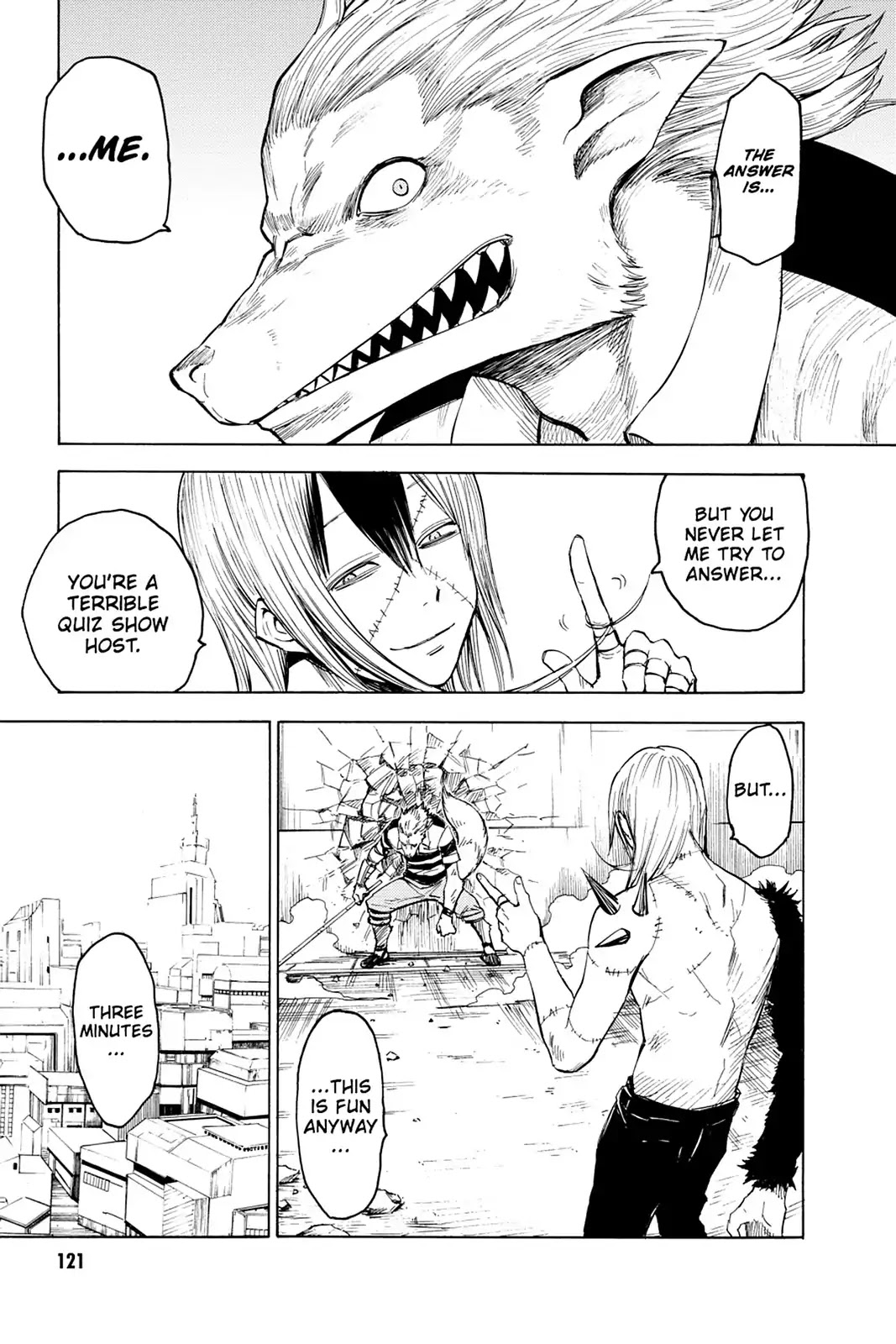 Blood Lad Chapter 14 page 17 - Chapter 14: Wolf Doesn't Half-Ass It